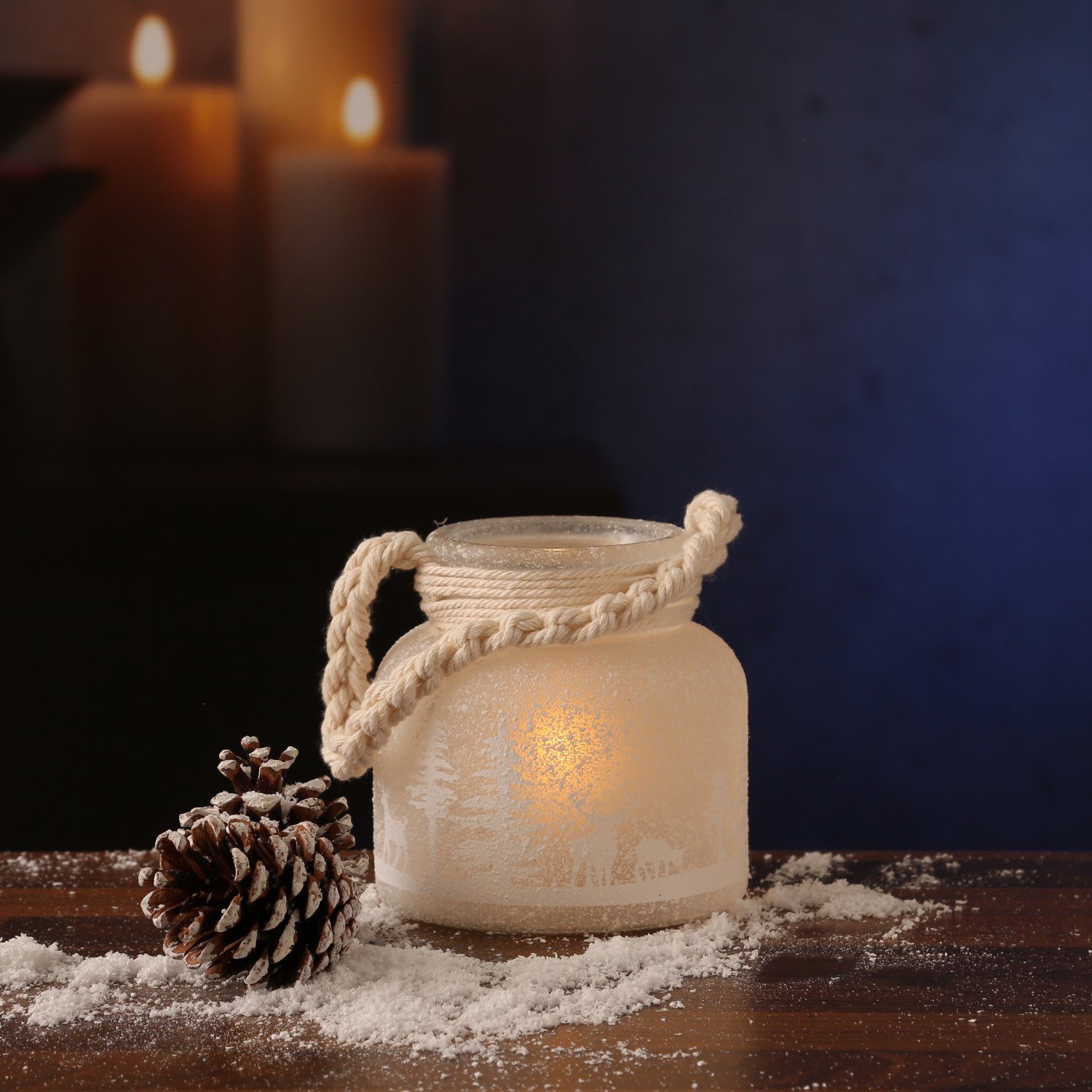 Genial Lied Fremder tannenbaum kerzenhalter glas Zelt Permeabilität Turner