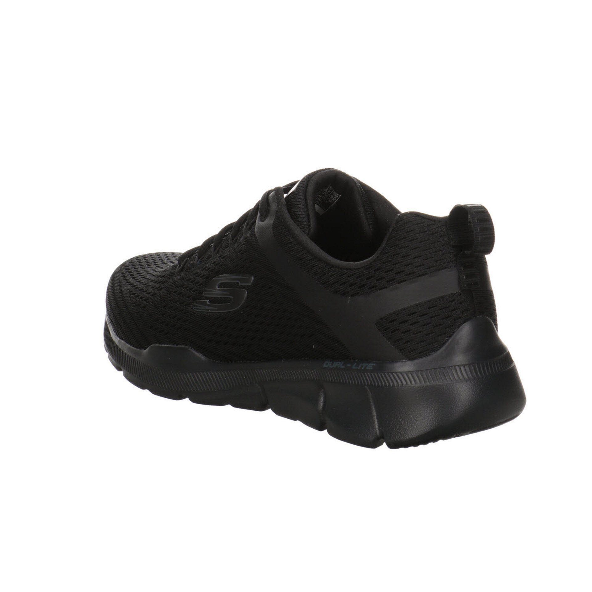 Sneaker Textil Fit-Equalizer Skechers Relaxed schwarz uni Textil Sneaker 3.0