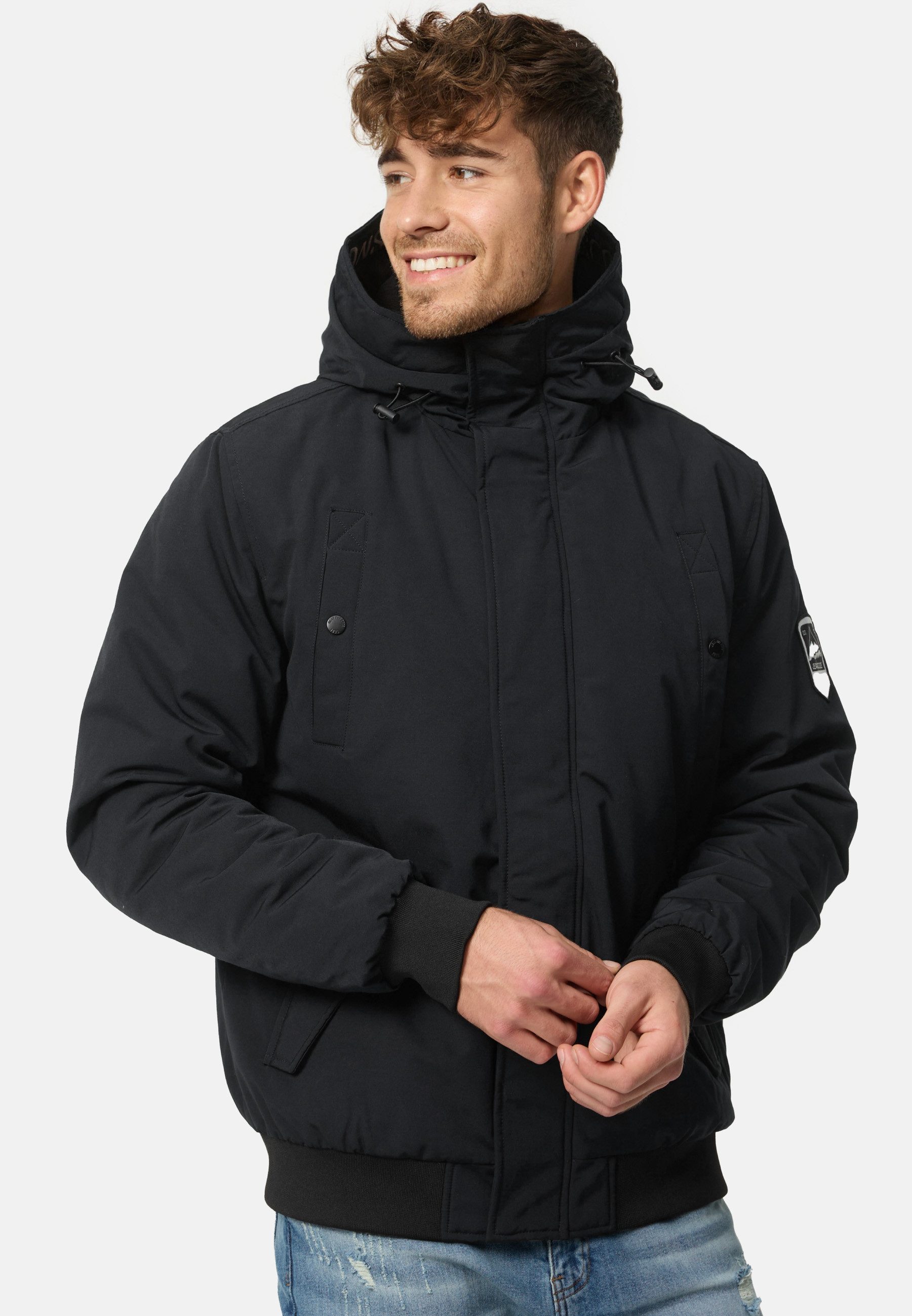 Indicode Winterjacke Herren Albany Jacke Winter Herrenjacke