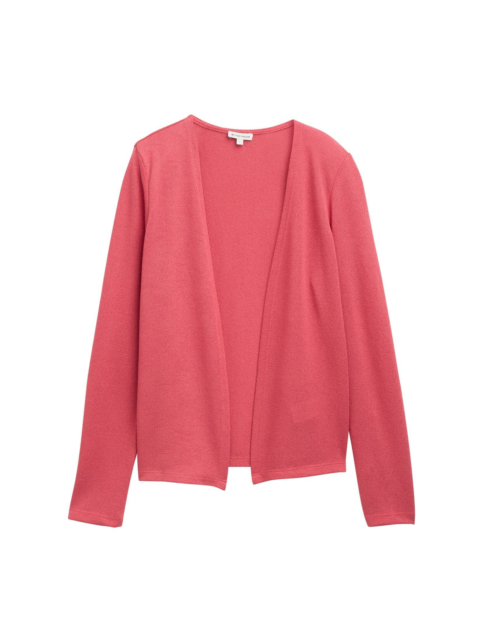 TOM TAILOR Langarmshirt Basic Cardigan Basic günstig online kaufen