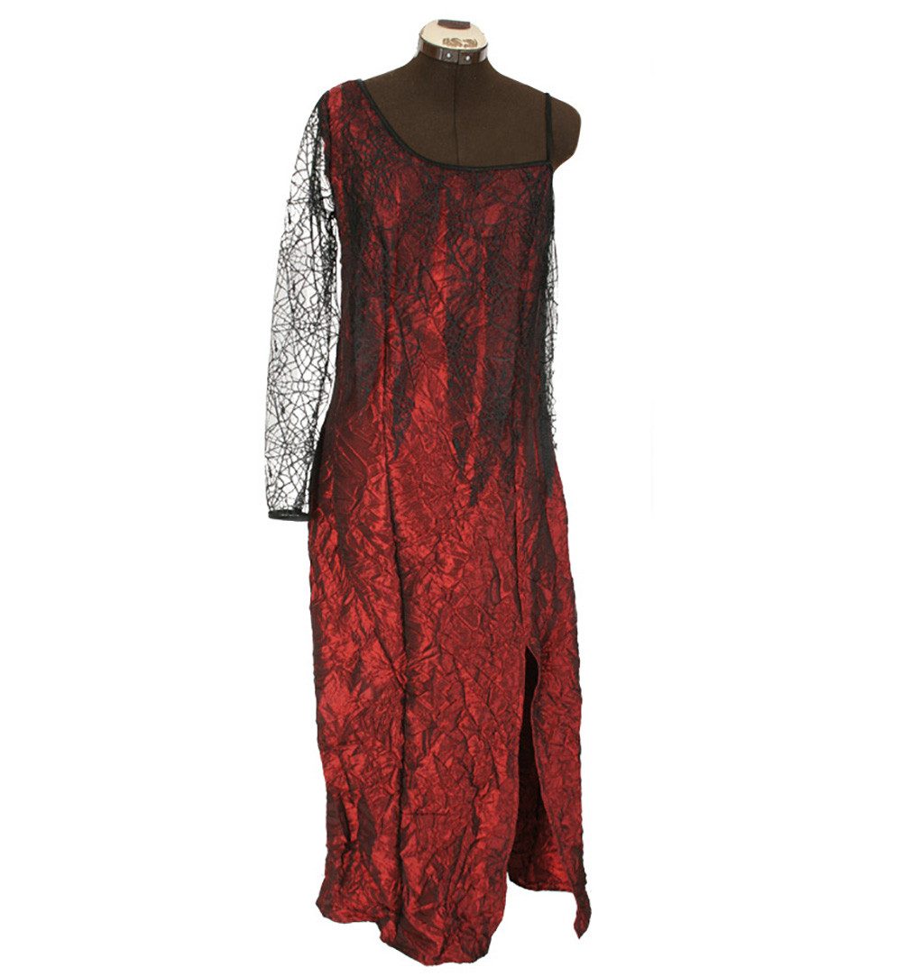 Fries Hexen-Kostüm Höllenbraut Teufelin Kostüm Kleid Halloween Karneval Fas günstig online kaufen