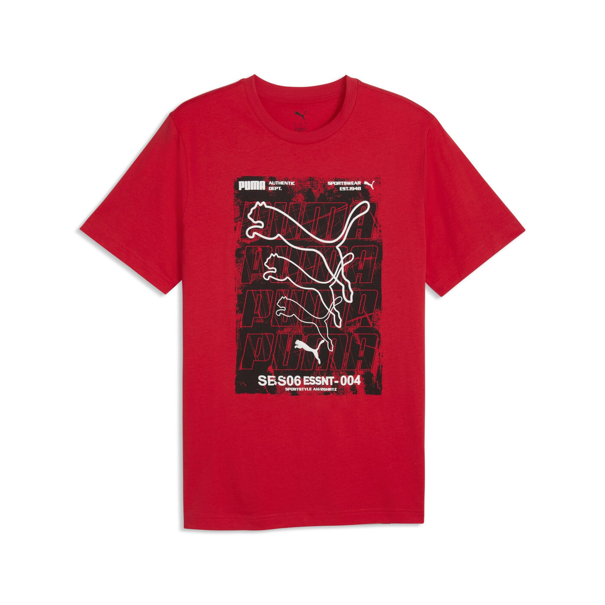 PUMA T-Shirt Graphics Box T-Shirt Herren