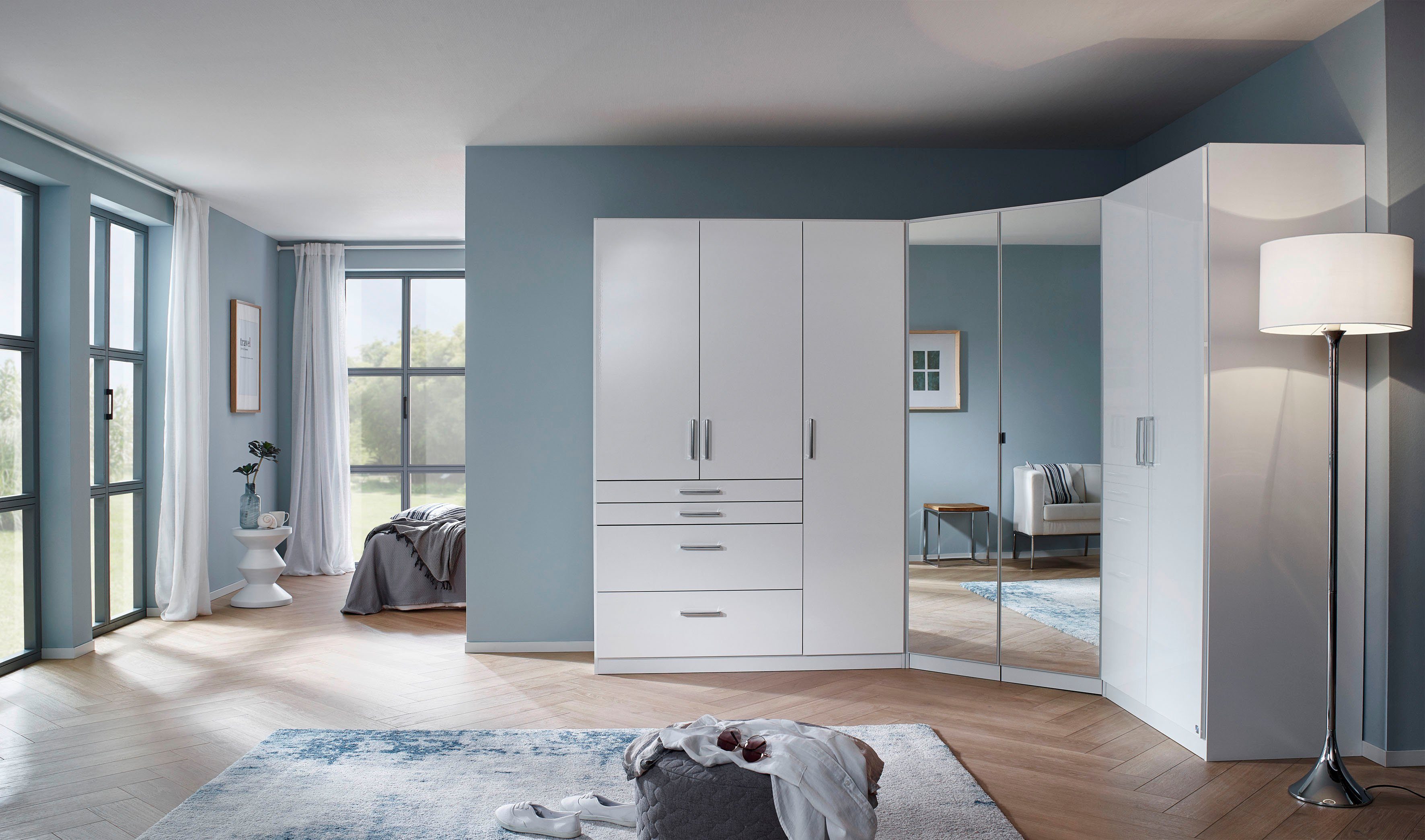 rauch Schrank-Set Kleiderschrank Schrank Garderobe Garderobenschrank günstig online kaufen