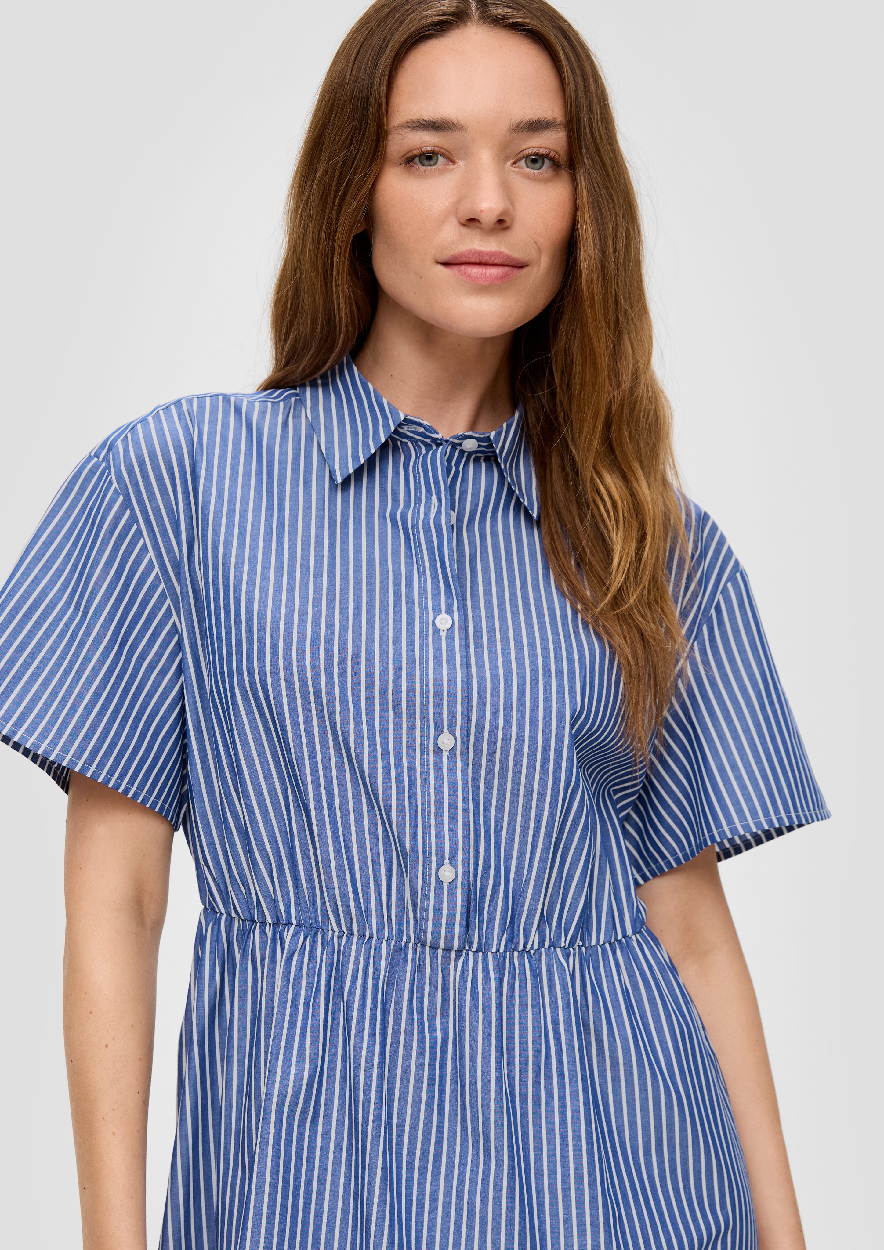 s.Oliver Minikleid Streifenkleid aus Baumwolle mit günstig online kaufen