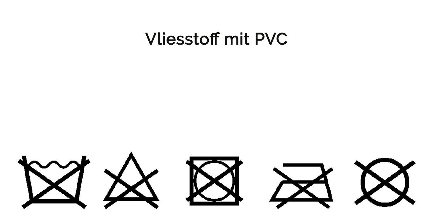 Vliessstoff mit mit St) 5 ZOLLNER Sichtfenster atmungsaktiv, (Spar-Set, PVC, Kleidersack