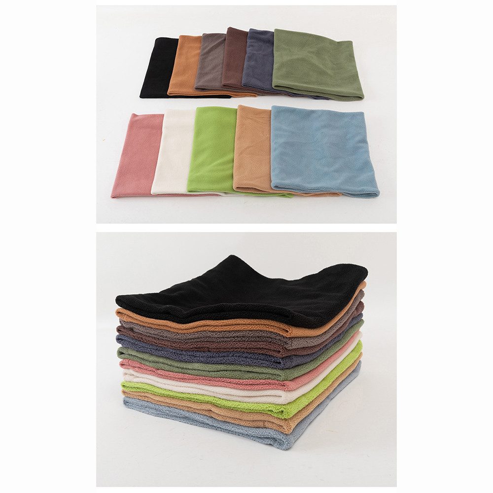 Cachito Halswärmer Winter Fleece-Schlauchschal, Halstuch Halswärmer Loop Schal