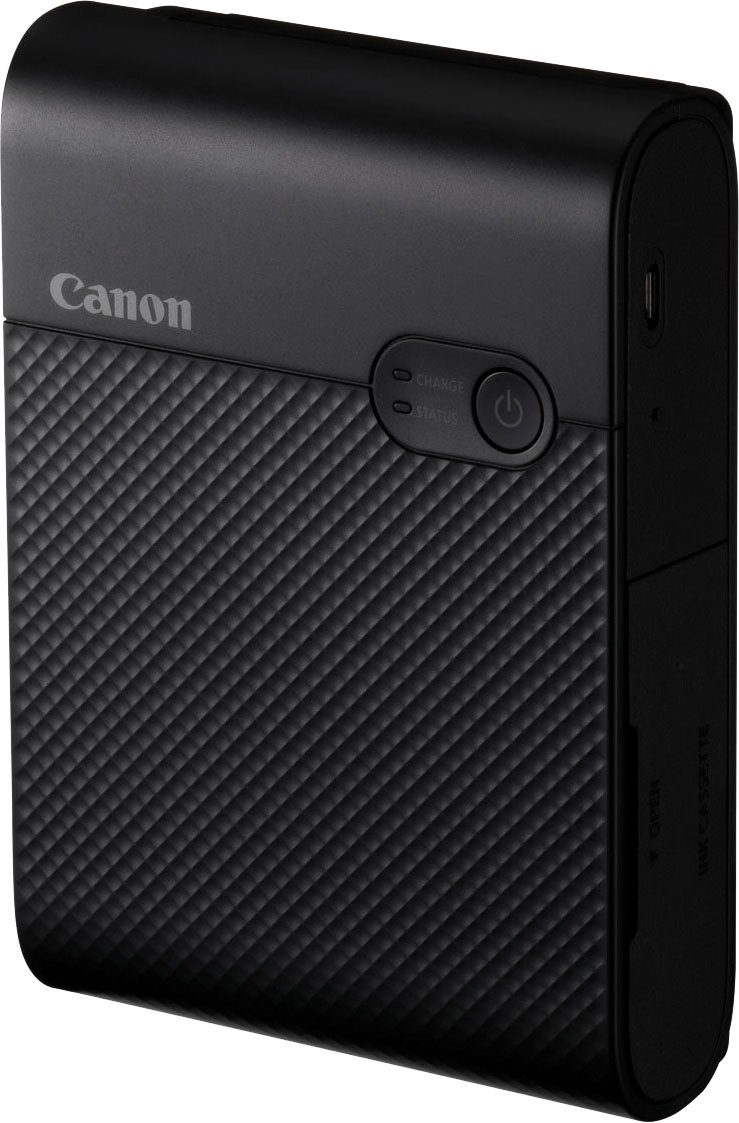Square SELPHY (Wi-Fi) schwarz Canon Fotodrucker, (WLAN QX10