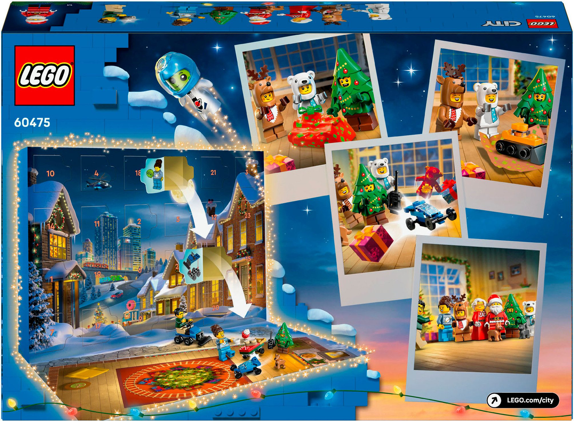 LEGO® Spielzeug-Adventskalender Spielbausteine, (60475), LEGO City günstig online kaufen