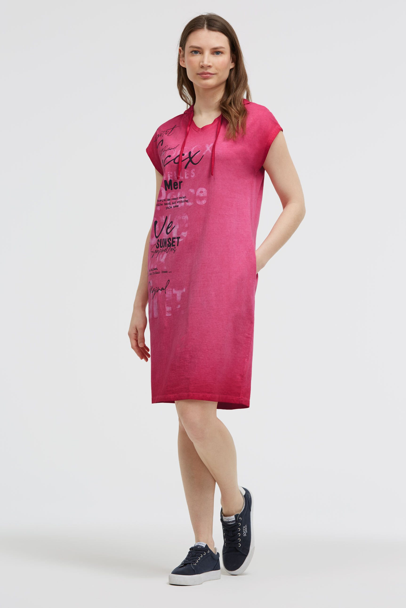 SOCCX Sommerkleid mit Taschen