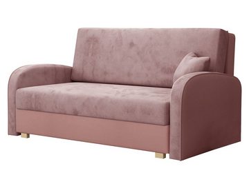 MIRJAN24 Schlafsofa Viva Soft III, mit Bettkasten und Schlaffunktion, 3 Sitzer Polstersofa inkl. Kissen, Sofagarnitur