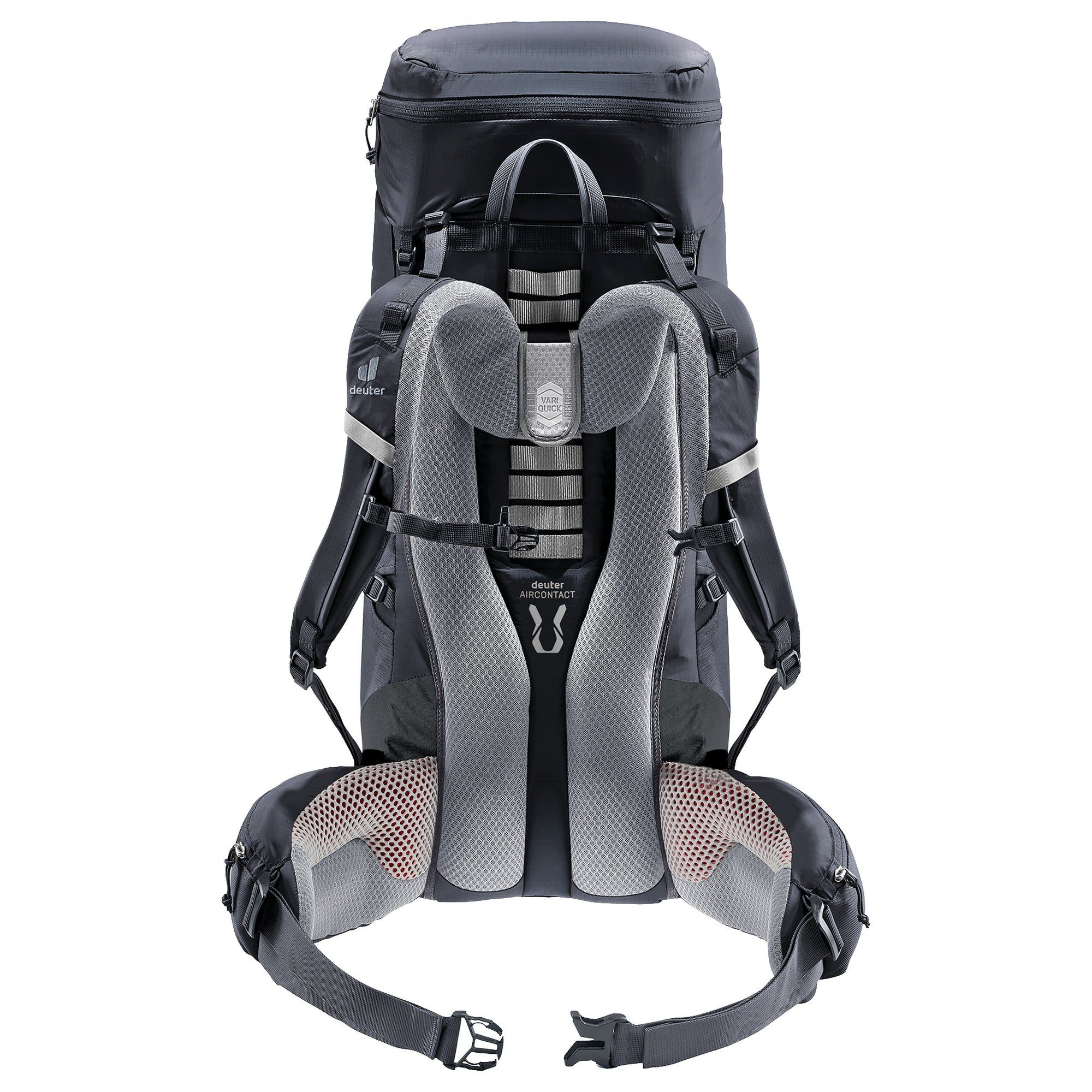 deuter Trekkingrucksack Aircontact Lite 40 + 10 - Trekkingrucksack 73 cm (black-graphite)
