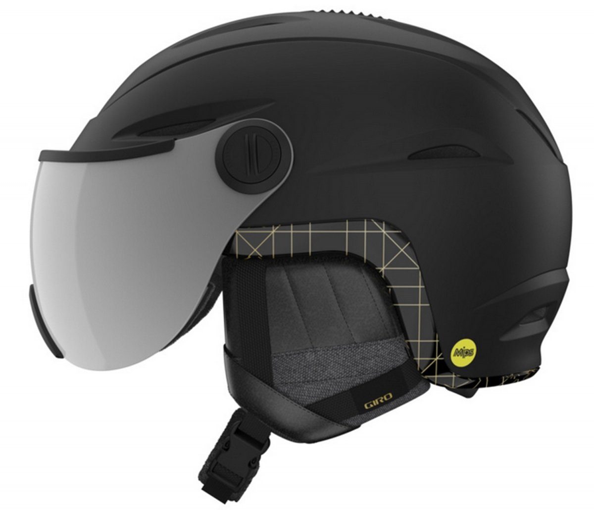 Skihelm Giro Essence Mips Damen Skihelm Snowboardhelm black silver 240133