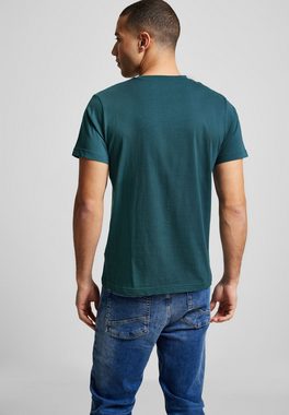 STREET ONE MEN T-Shirt aus reiner Baumwolle