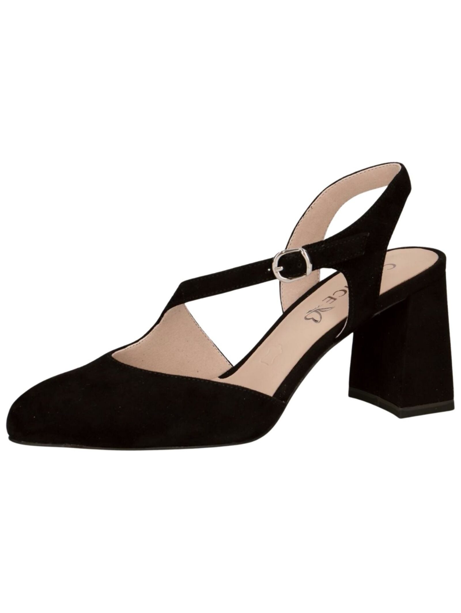Caprice Pumps Veloursleder Slingpumps