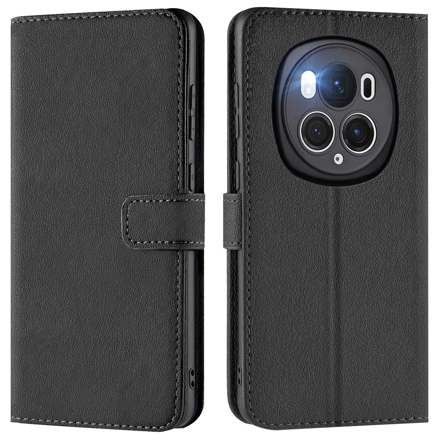 CoolGadget Handyhülle Wallet Klapp Tasche Book Case für Honor Magic 6 Pro 6,8 Zoll, Hülle Klapphülle Flip Cover Etui Schutzhülle