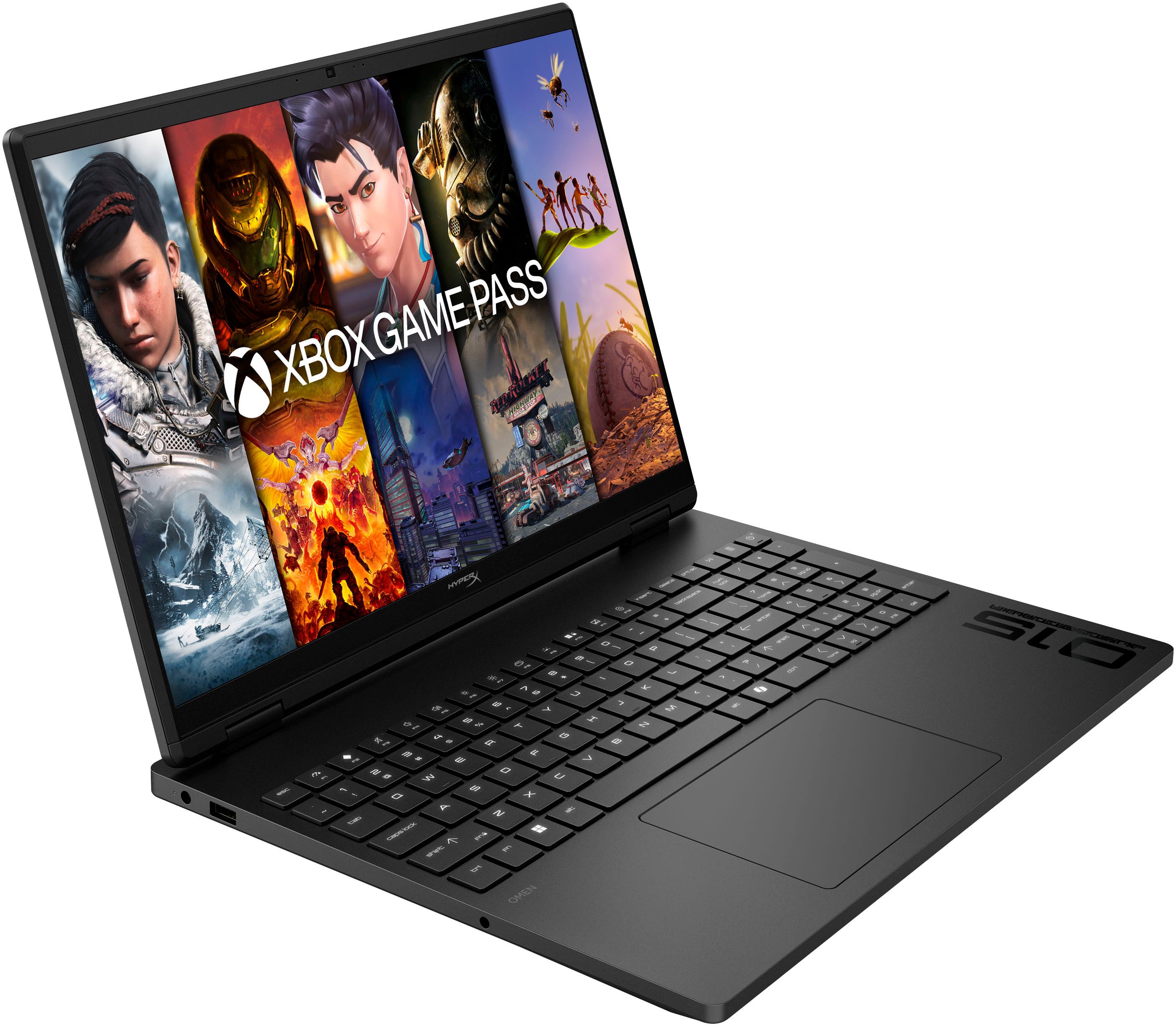 HP HyperX OMEN 15-gb0071ng Gaming-Notebook (38,8 cm/15,3 Zoll, AMD Ryzen 7 8745HX, GeForce RTX 5070, 16 GB, 512 GB SSD)