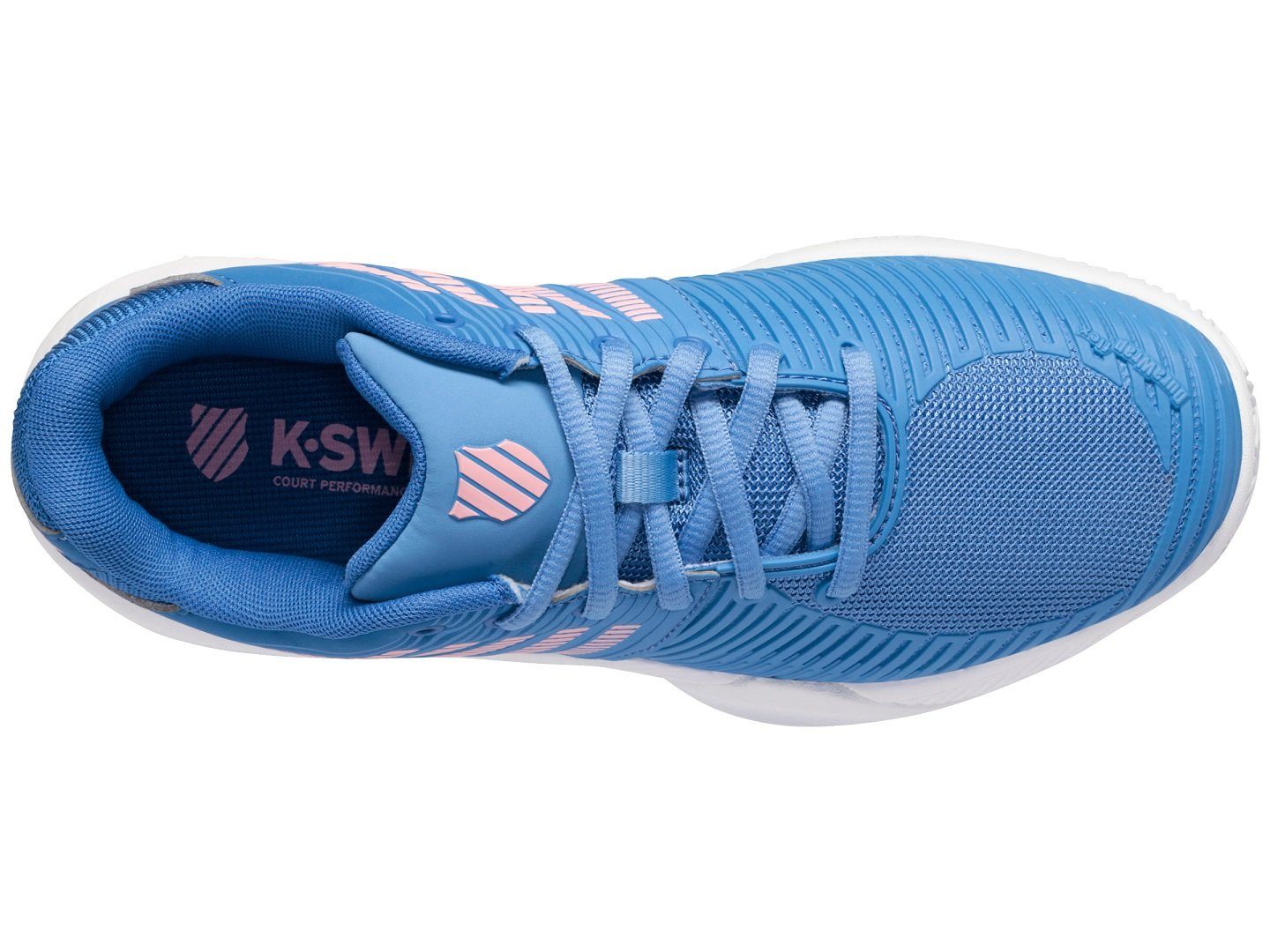 K-Swiss Performance Express Light 2 Clay/Sandplatz hellblau Damen Tennisschuh