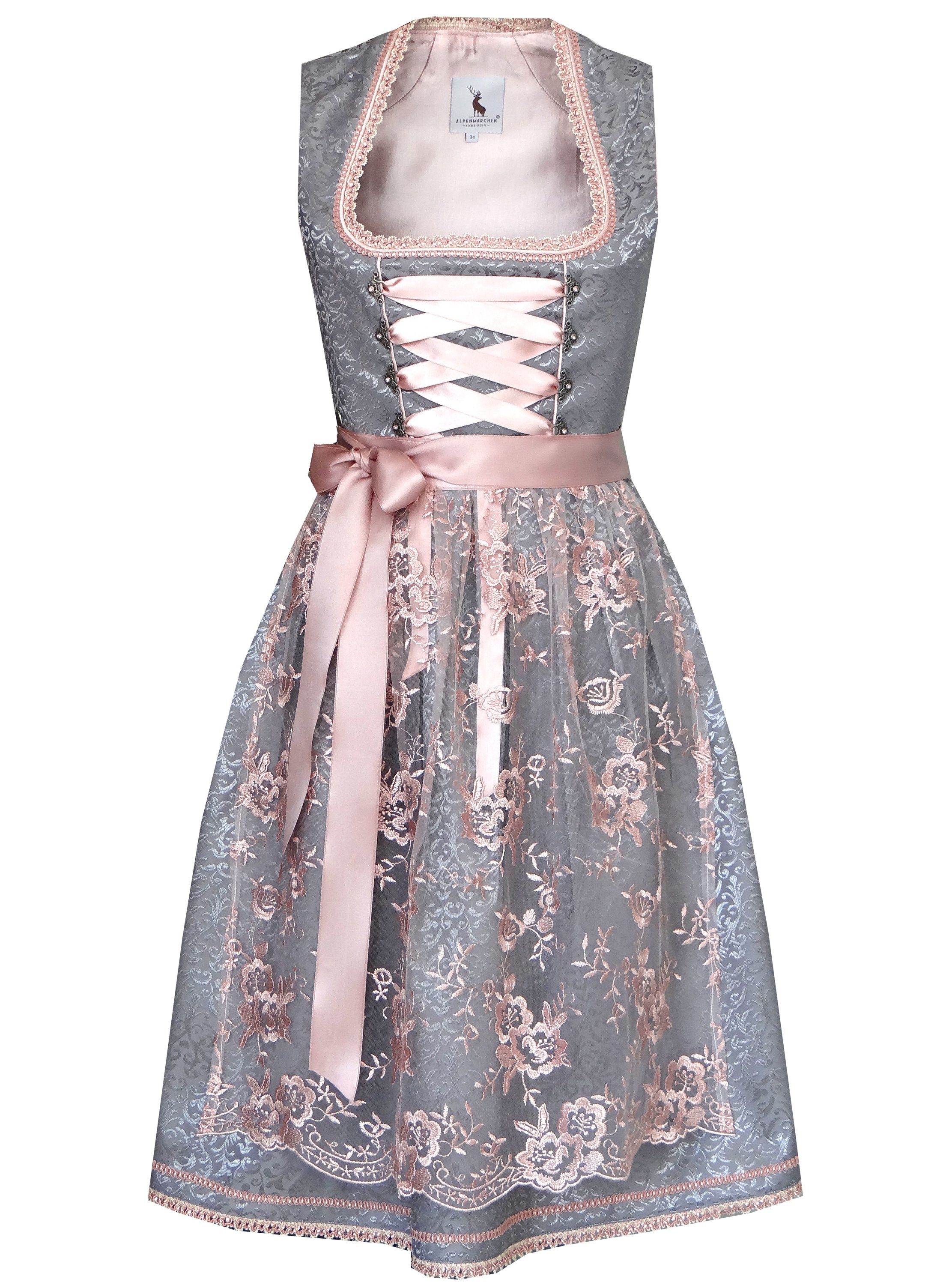 Dirndl Midi Dirndl Dornröschen - ALM566