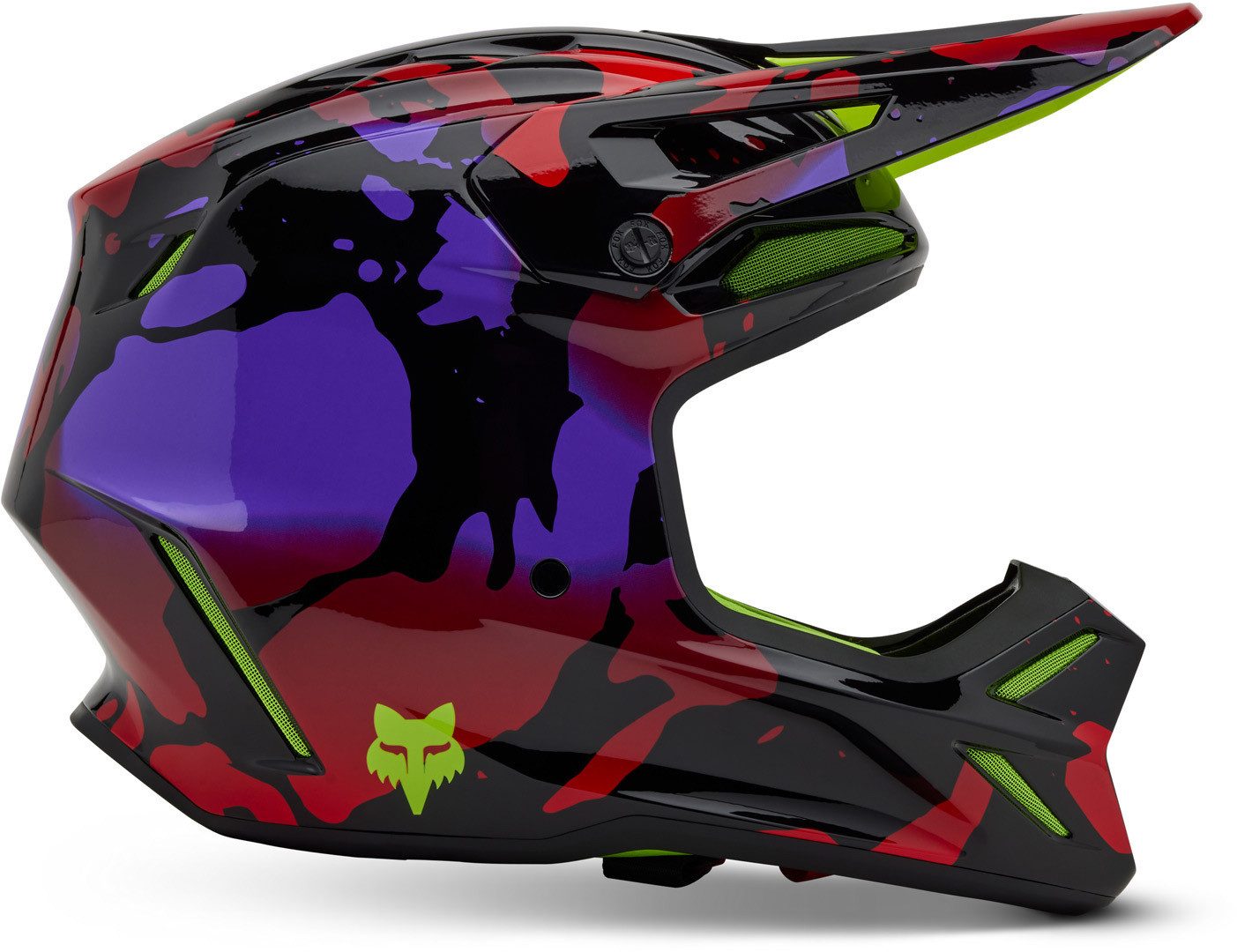 Fox Racing Motocrosshelm V3 Throttle MIPS Motocross Helm, ECE 22.06