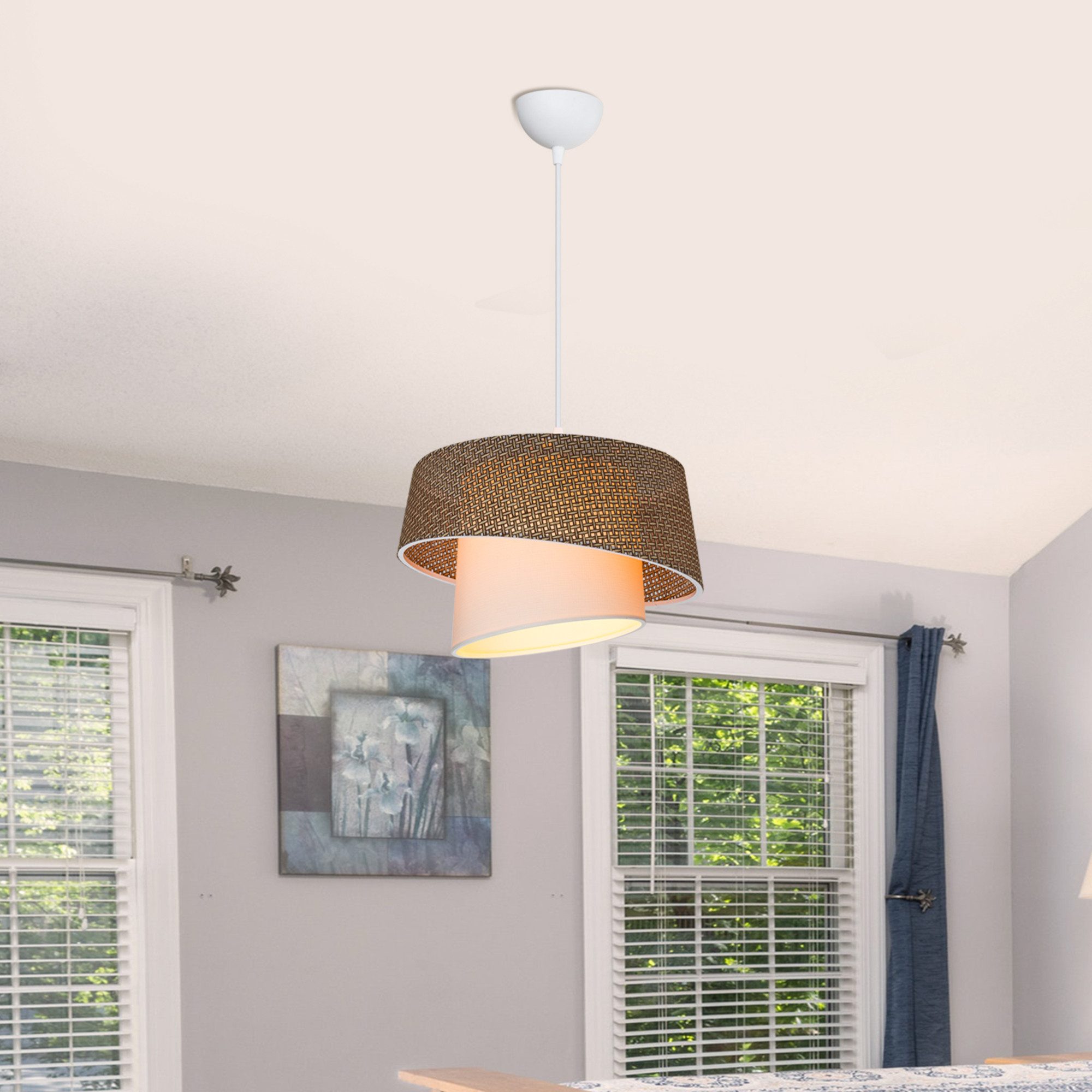 lux.pro Pendelleuchte, ohne Leuchtmittel, Hängeleuchte »Wigan« günstig online kaufen