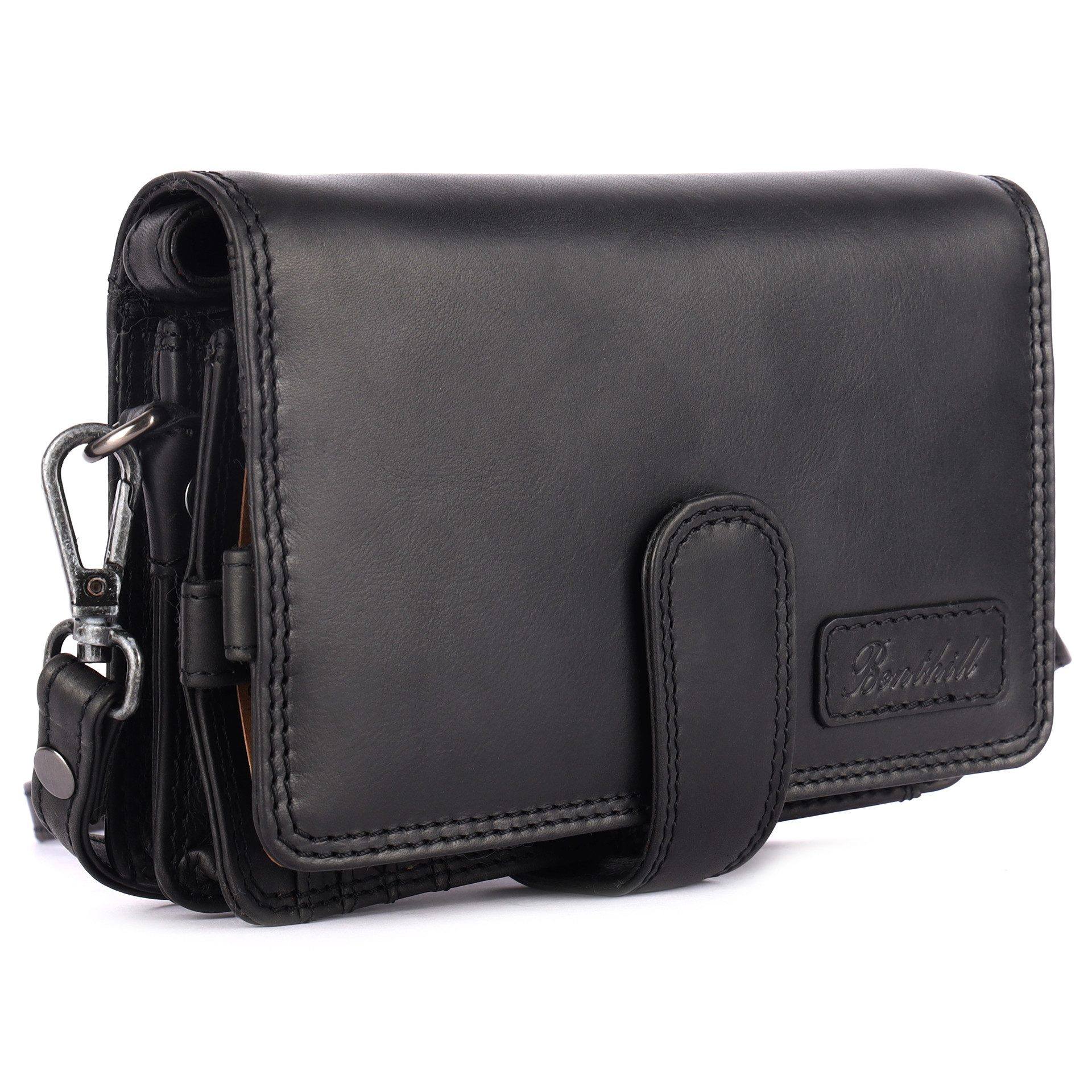 Benthill Reisetasche Echt Leder Reisebrieftasche Dokumententasche RFID Umhä günstig online kaufen