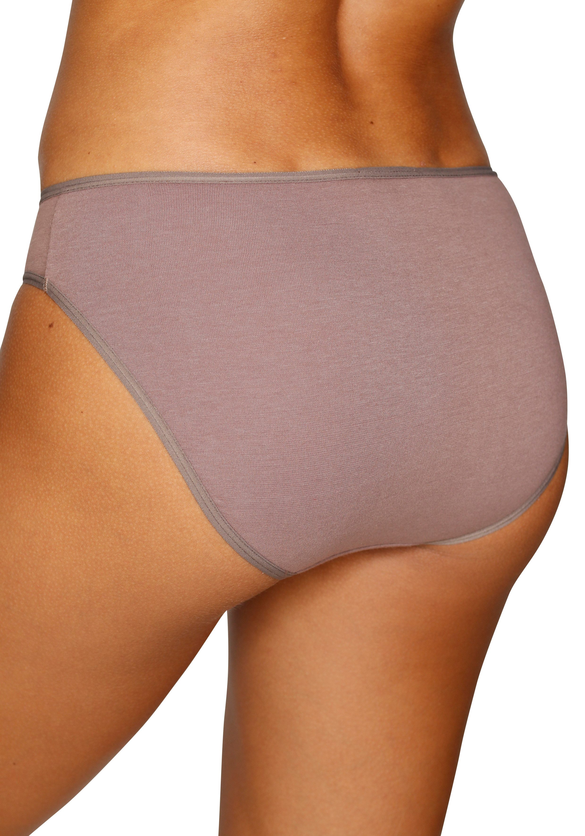 petite fleur by Lascana Bikinislip (10er-Pack) aus elastischer Baumwolle