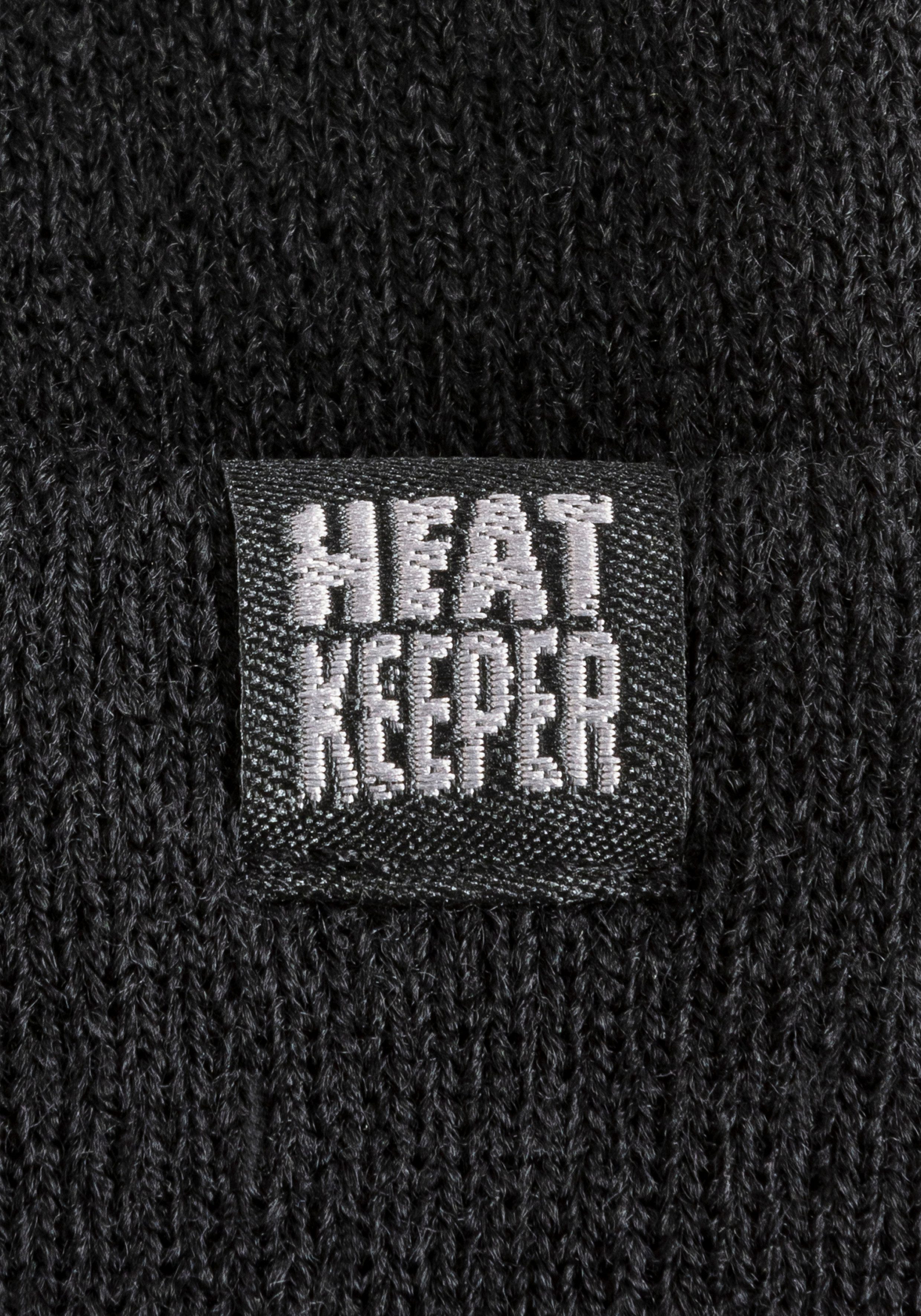 Heatkeeper Strickmütze MEN THERMAL BEANIE+LED LIGHT RECHARGE wiederaufladbarer, abnehmbaren LED-Leuchte für die dunkle Jahreszeit – Bild 4 von 5