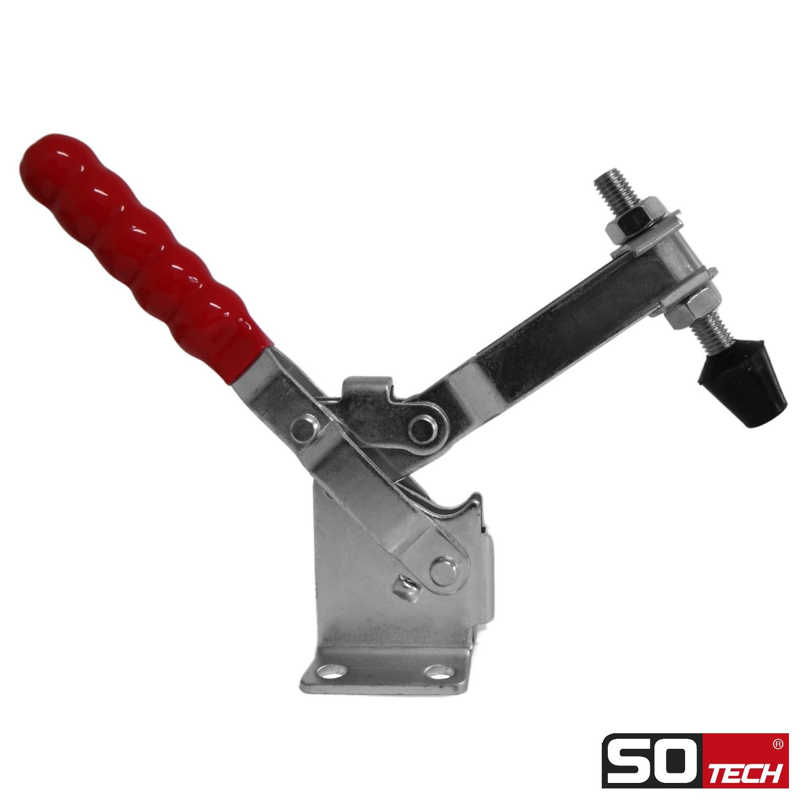Thumbnail - SO-TECH® Klemmen Klemmhalter Kniehebelspanner Schnellspanner Kniehebelklemme, (4-St), Knebelklemme Haltekraft bis zu 340...