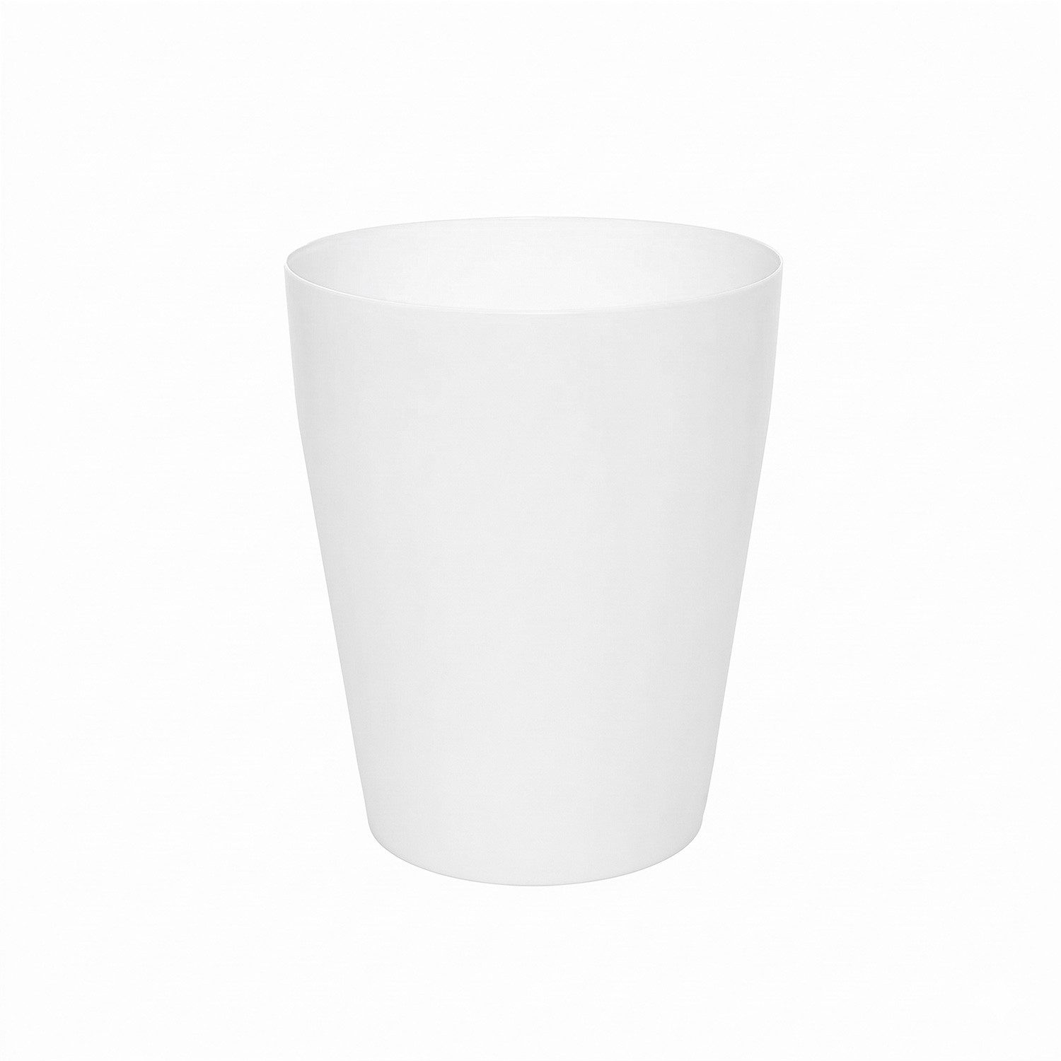 Sinoba Papierkorb rund moderner Mülleimer Papiereimer 788789, aus Kunststoff ideal für Kinderzimmer Küche Büro, 12 Liter Höhe 26,5cm