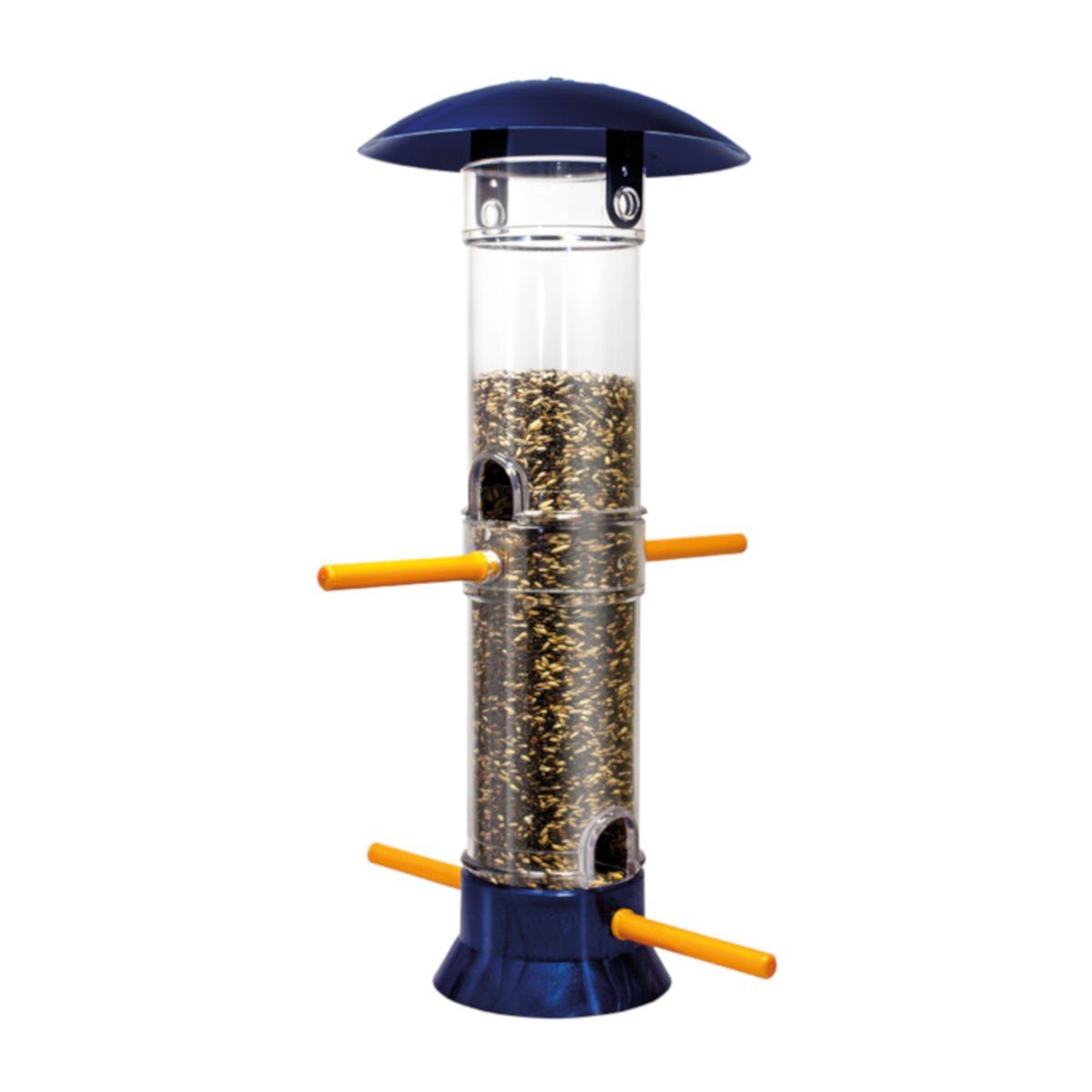 HOBBY Futterautomat VogelfutterAutomat, Futtersäule für Vögel blau