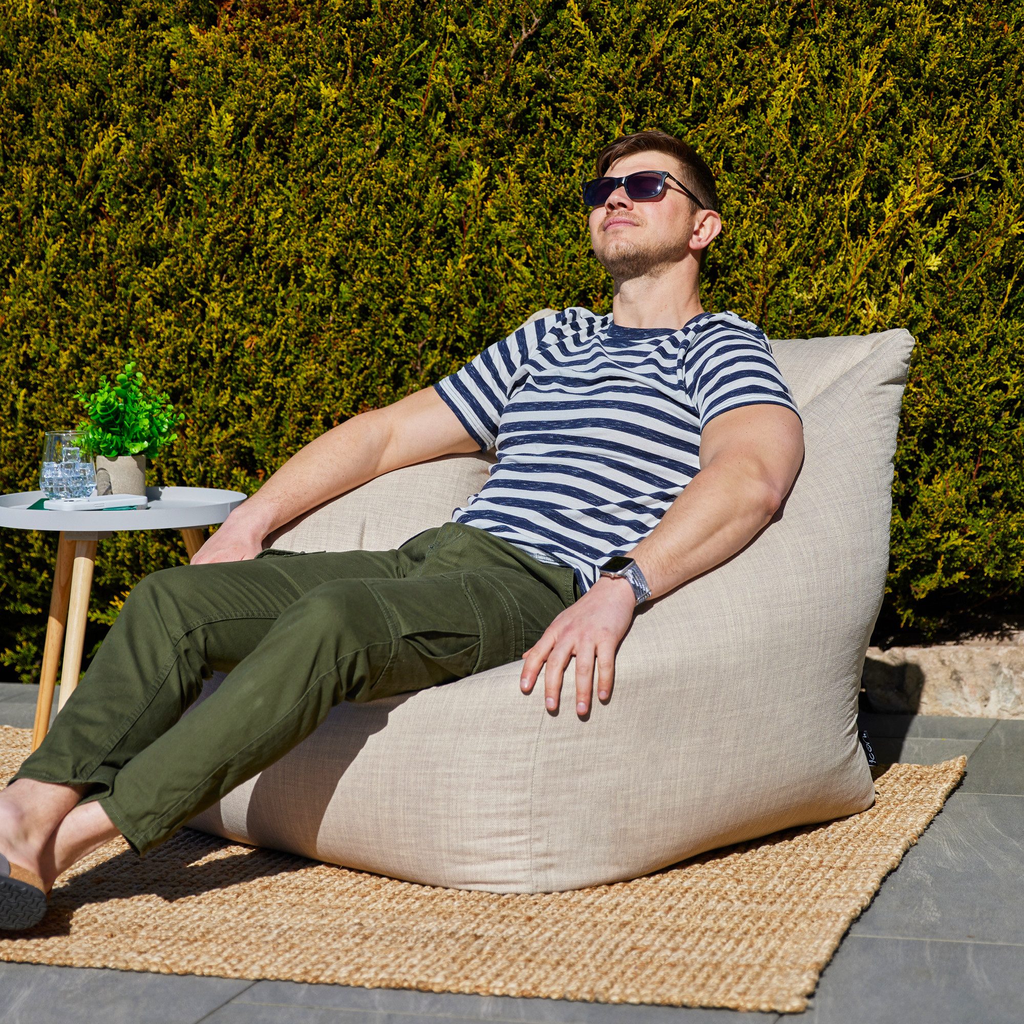 icon Sitzsack Sitzsack Sessel mit Outdoor-Gewebebezug günstig online kaufen