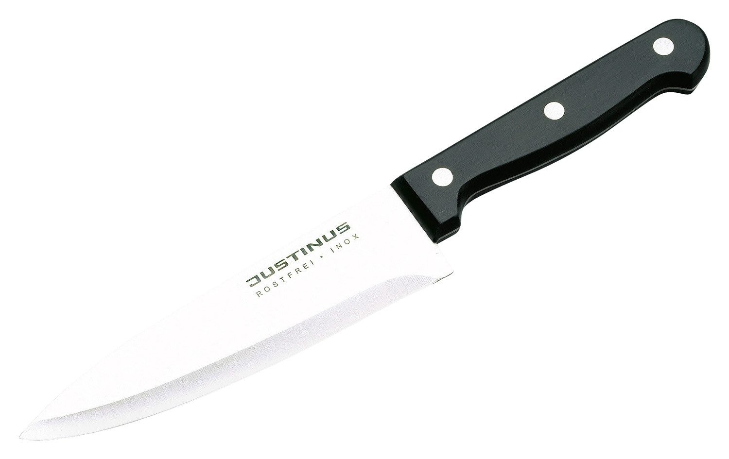 Justinus Поварские ножи KÜCHENCHEF, L 27 cm, Edelstahl, Griff aus Bakelit, Spülmaschinengeeignet