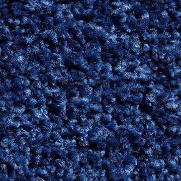 Fußmatte Große Schmutzfangmatte für innen blau in 60x80 cm, matches21 HOME & HOBBY, rechteckig, Höhe: 6 mm, Saugstarke Sauberlaufmatte als waschbarer Türmatte Fussabtreter