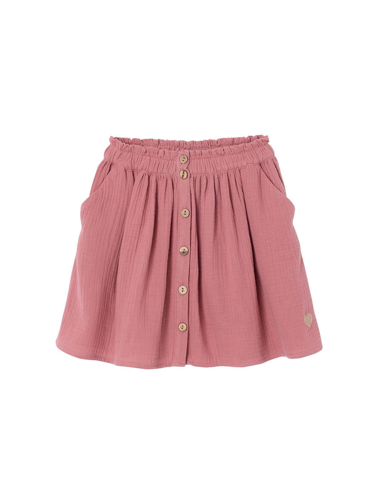 vertbaudet Minirock Mädchen Rock, Musselin