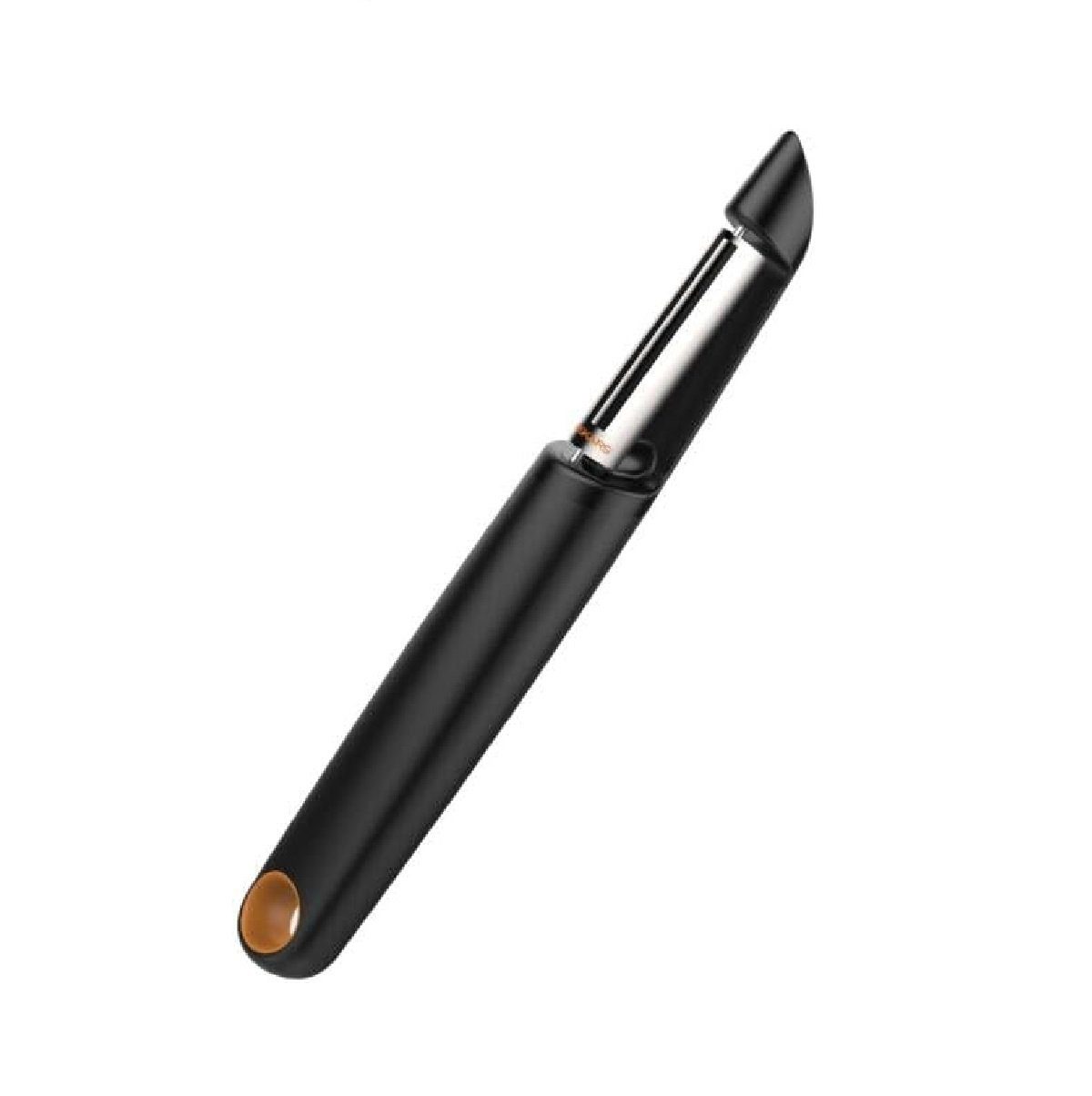 Fiskars Spargelschäler Schäler mit beweglicher Klinge, Länge: 18 cm, Stahl/Kunststoff