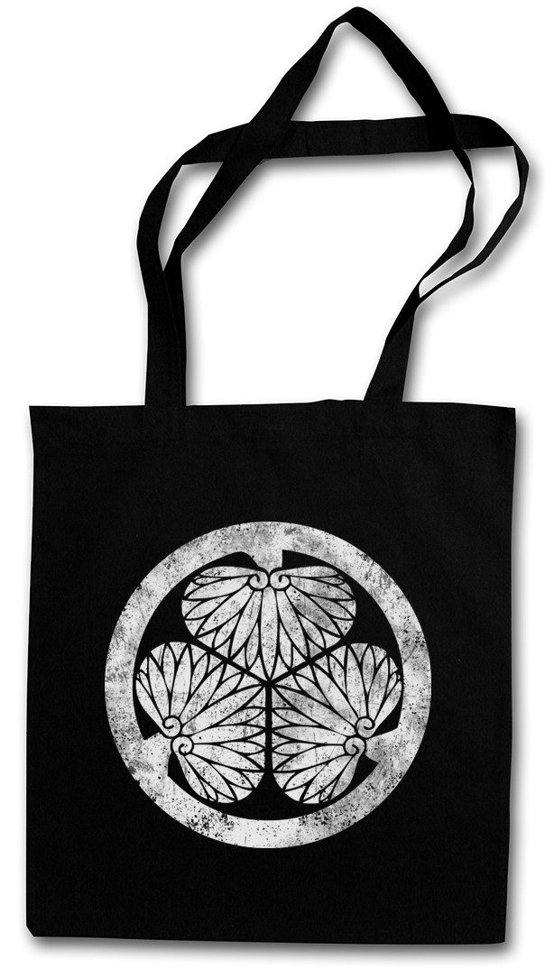 Beuteltasche Tokugawa Clan Logo Mon Stofftasche Shogunat Shogun Oda Samurai Zeichen
