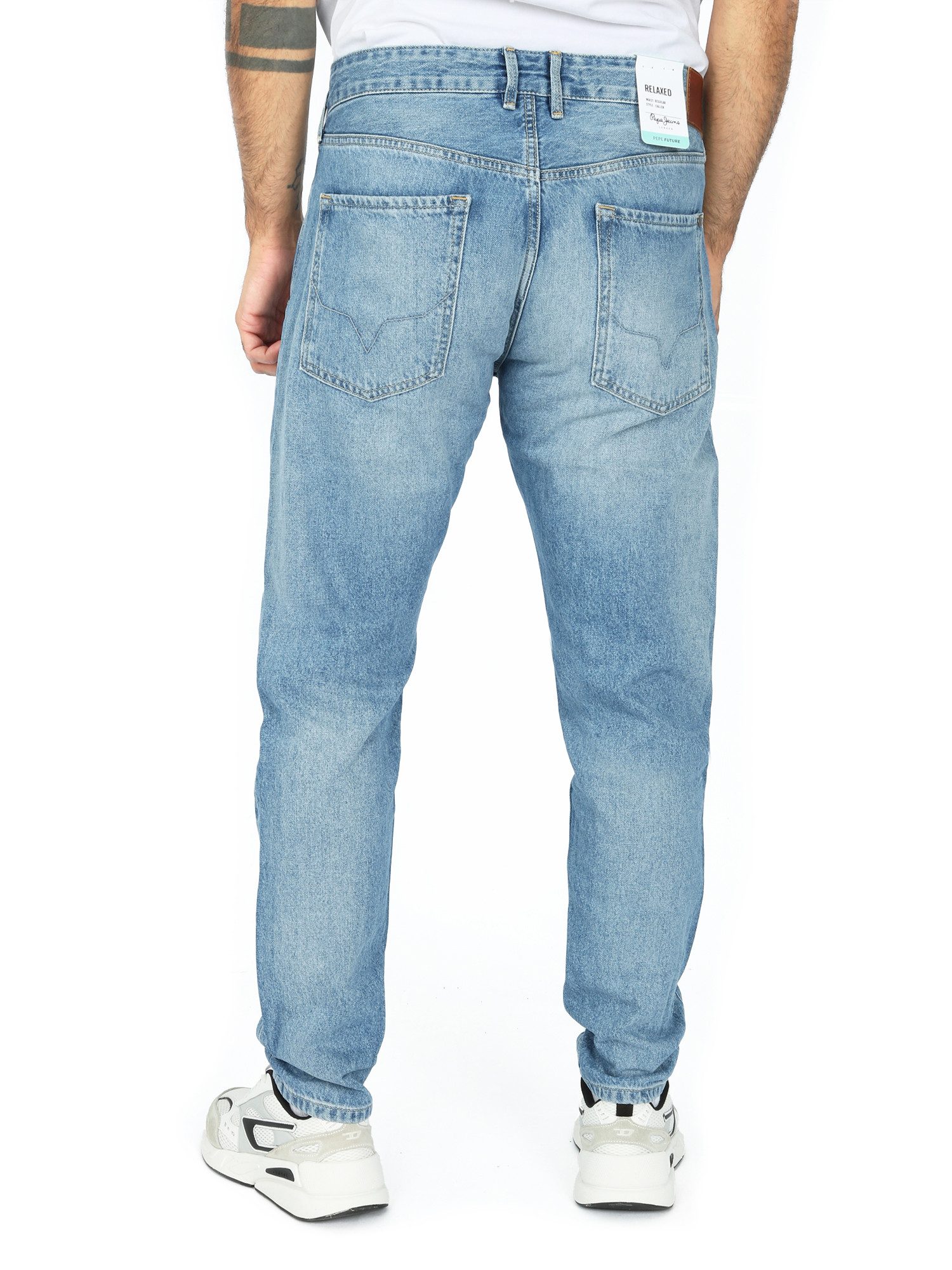 Pepe Jeans Tapered-fit-Jeans bequeme, schmal zulaufende Beinpartie - Callen günstig online kaufen