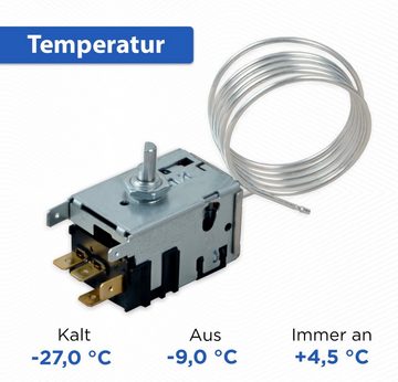 VIOKS Montagezubehör Kühlschrank Thermostat Ersatz für Danfoss 077B3642