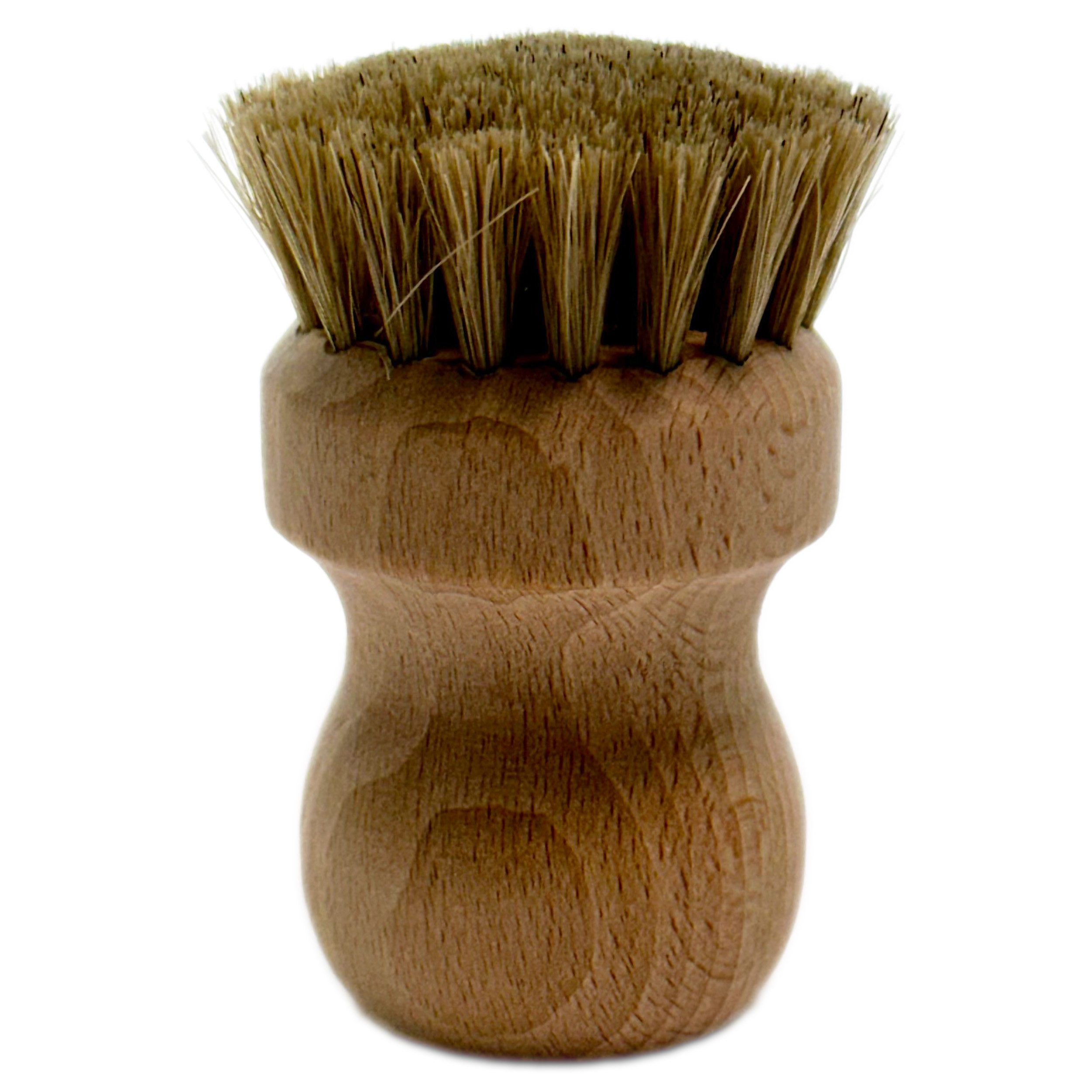 TelMo Reinigungsbürste Champignonbürste Rosshaar & Buchenholz, effektiv reinigen