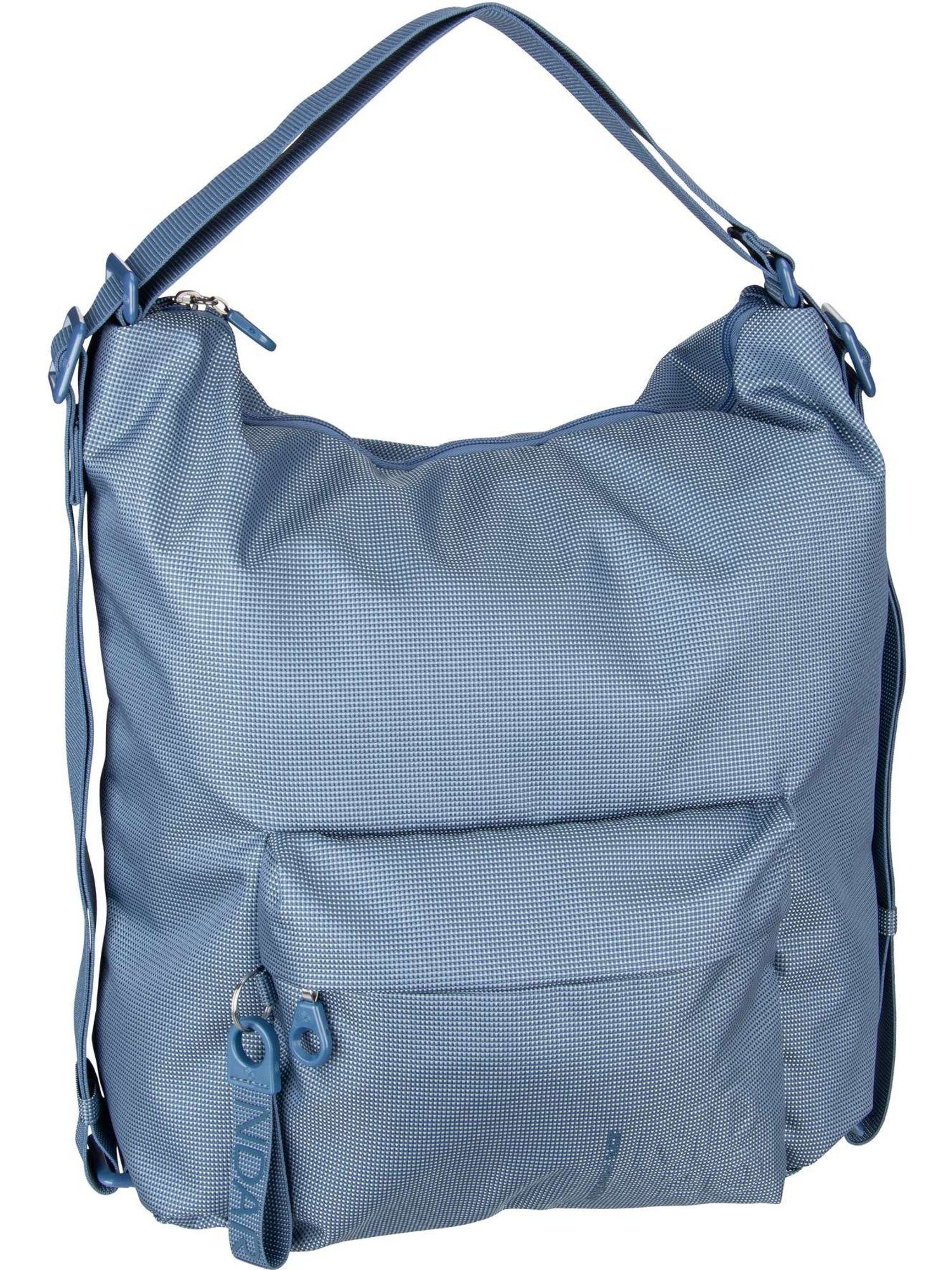Mandarina Duck Handtasche MD20 Hobo Backpack QMT09, 2in1 Rucksack-Tasche