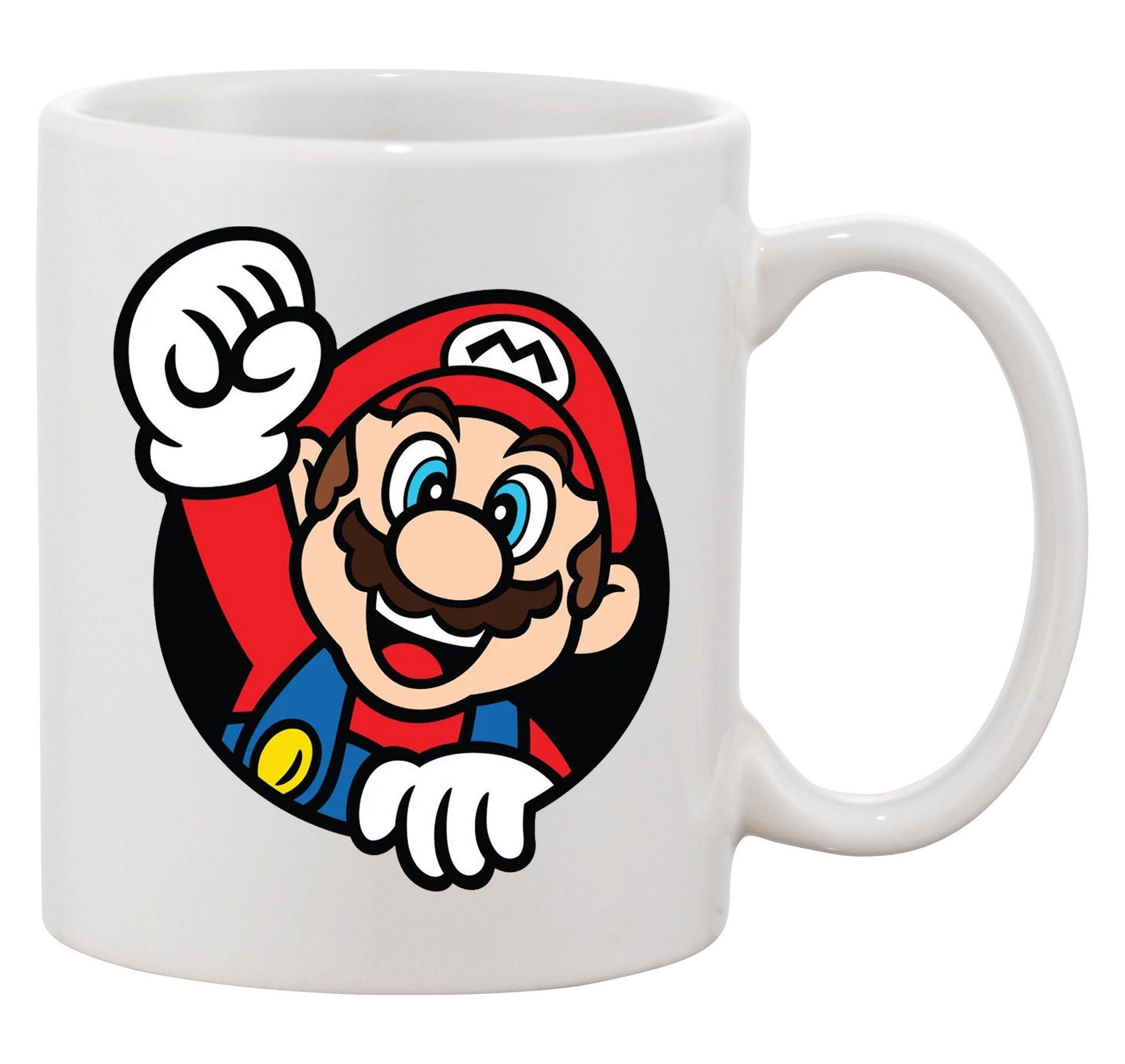 Blondie & Brownie Tasse Super Mario Faust Konsole Spieler Gaming Retro, Keramik
