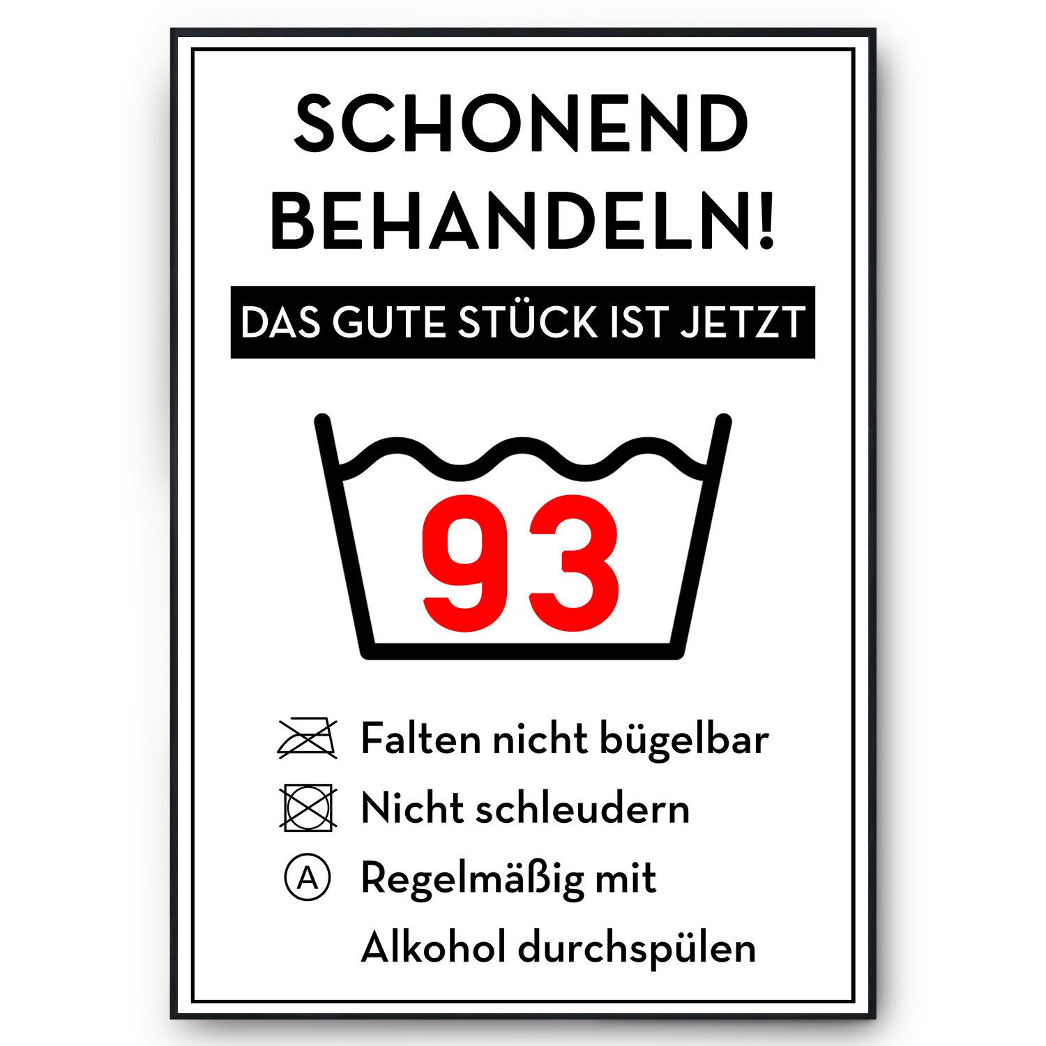 Tigerlino Poster Geburtstag Geschenk Urkunde Lustig günstig online kaufen
