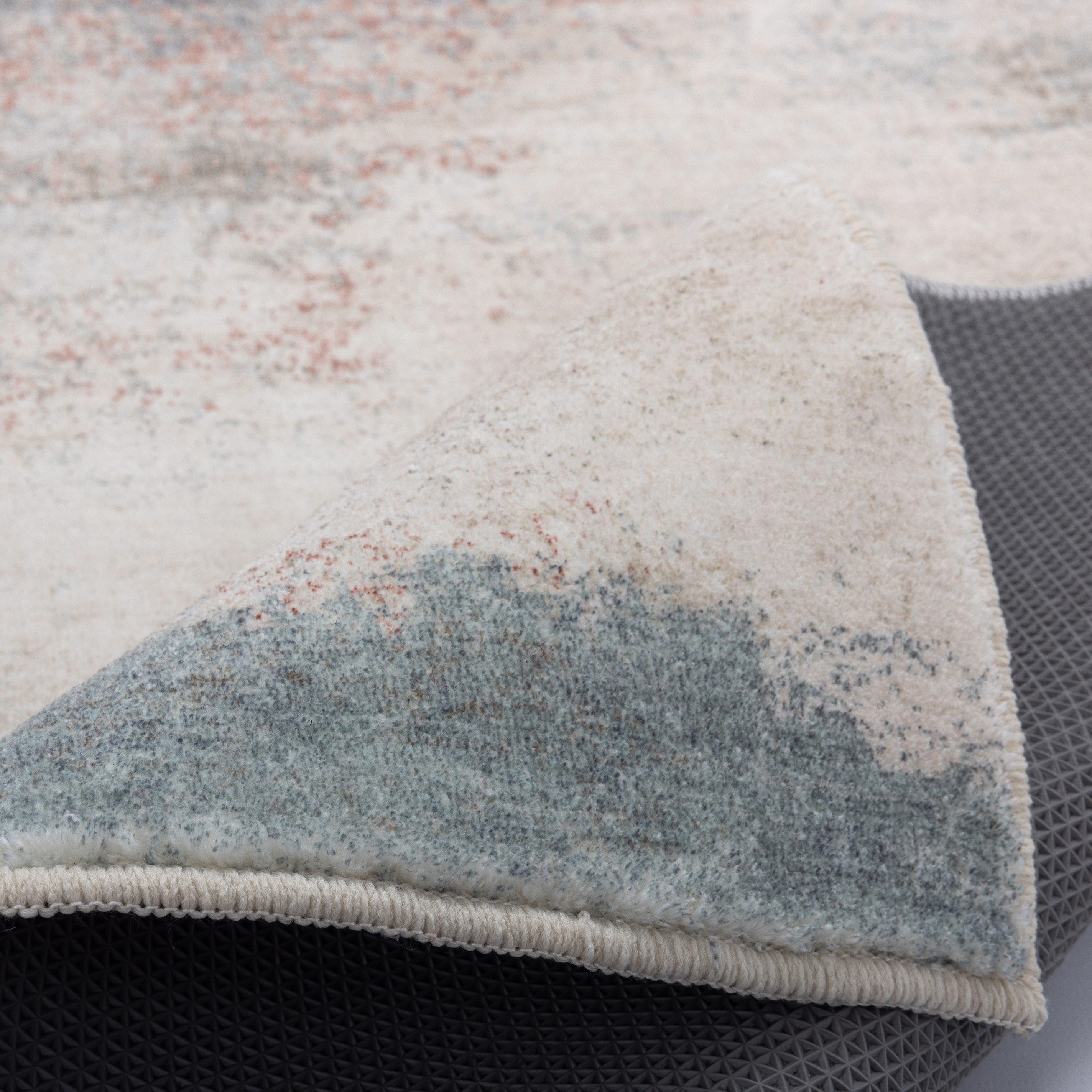 Gino Falcone Badematte Ariella GF-148, Höhe 7 mm, rutschhemmend beschichtet, fußbodenheizungsgeeignet, Polyester, rechteckig, Badteppich, bedruckt, modernes Des – Bild 4 von 5