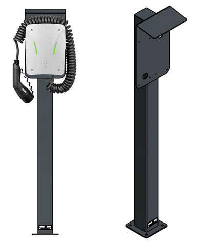 DIE-LADESÄULE.DE Ladesäule passend für eCHARGE cPu2 / cPµ2 Pro von Hardy Barth ... Elektroauto-Ladestation-Halterung, (2, 2-tlg., 100% Hergestellt in Deutschland, 100% Hergestellt in Deutschland)