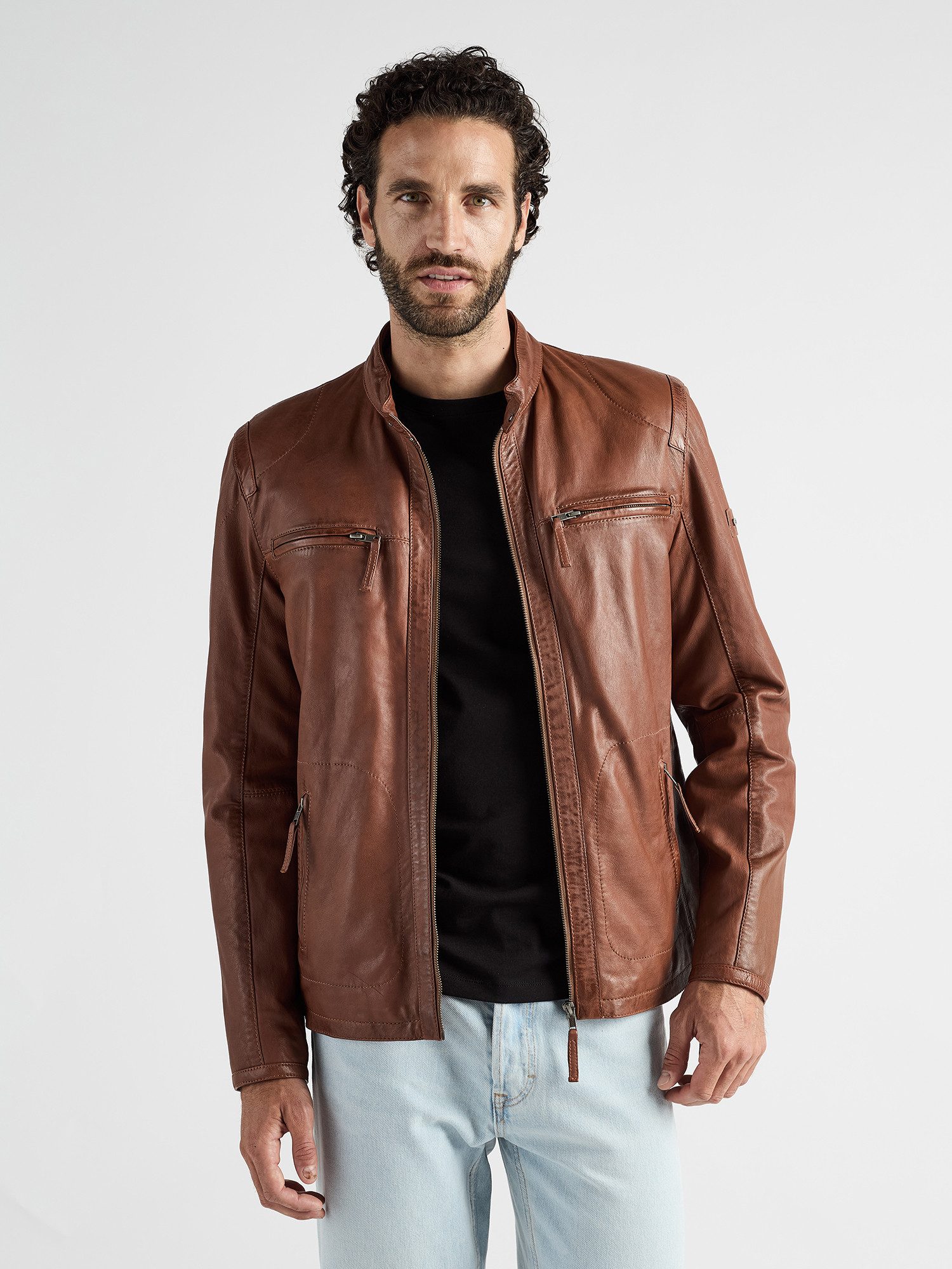 Lederjacke Macadam