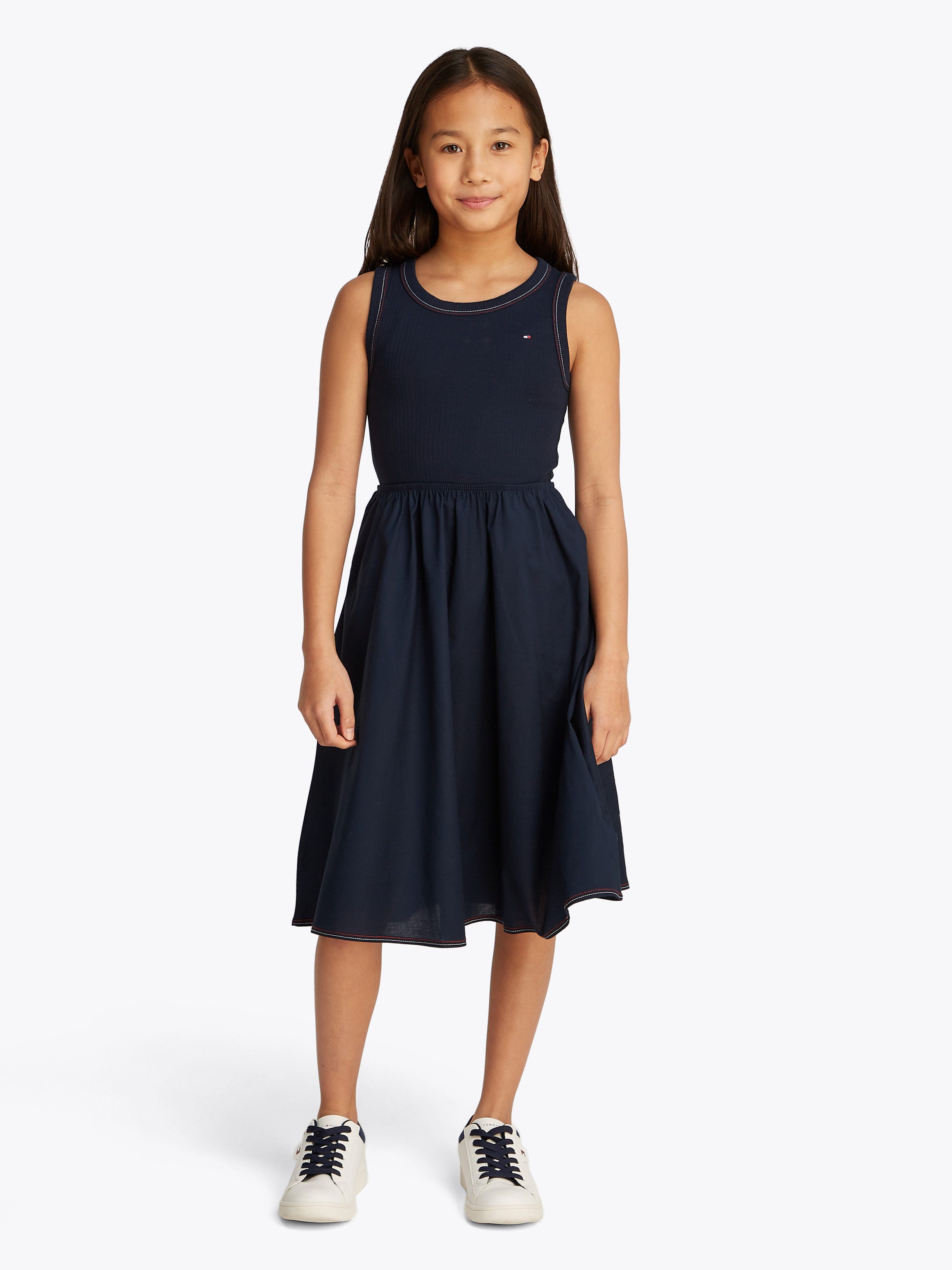 Tommy Hilfiger Sommerkleid COMBI DRESS SS günstig online kaufen