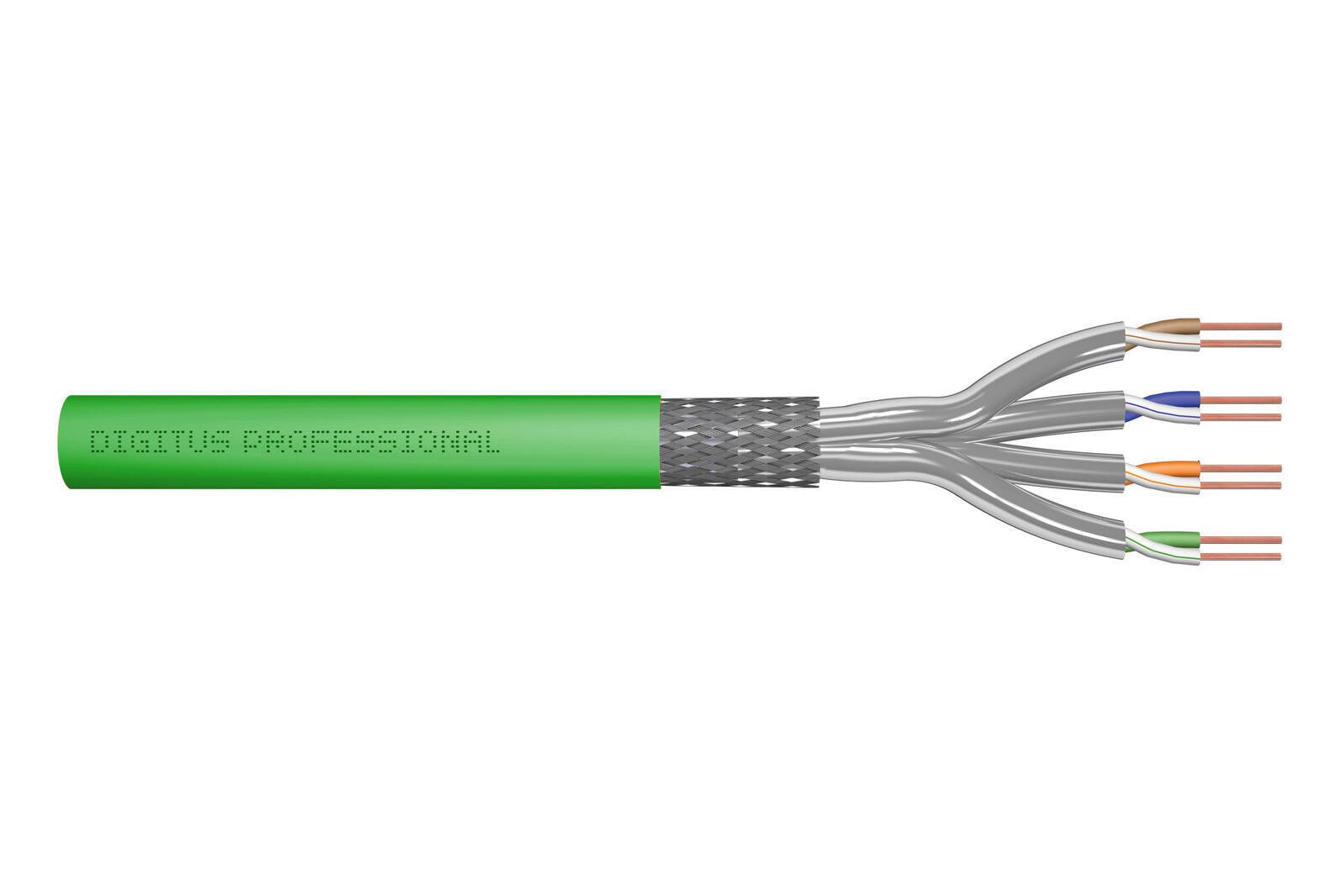 Digitus CAT 8.2 S/FTP Монтажный кабель, 500 m, Simplex, Dca-s2 Netzwerkkabel