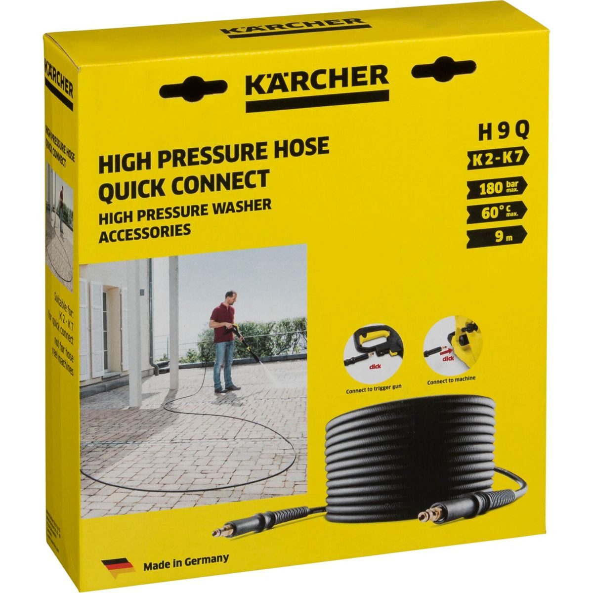 KÄRCHER Reinigungs-Set H 9 Q Hochdruckschlauch Quick Connect