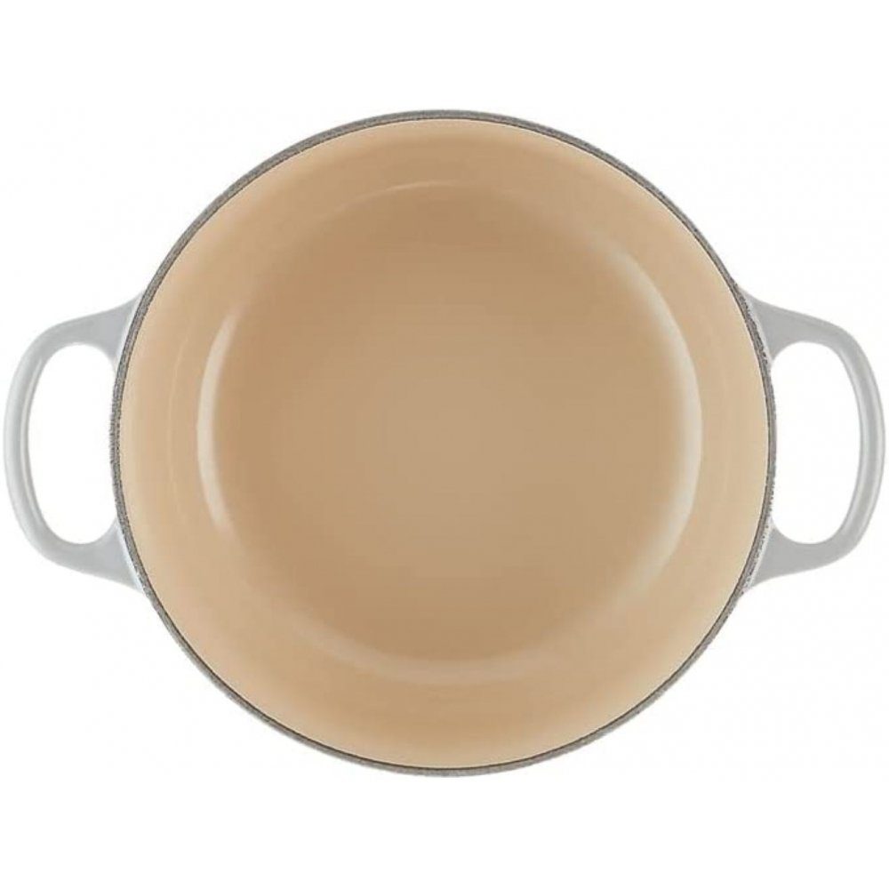 CREUSET cm perlgrau Bräter 20 -2,4 Bräter Liter-grau LE - Signature - 21177205412430 Gusseisen -