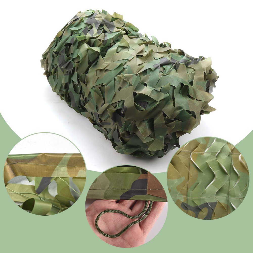 OSTWOLKE Sonnensegel 4X6M Sonnensegel Camouflage Jagd günstig online kaufen